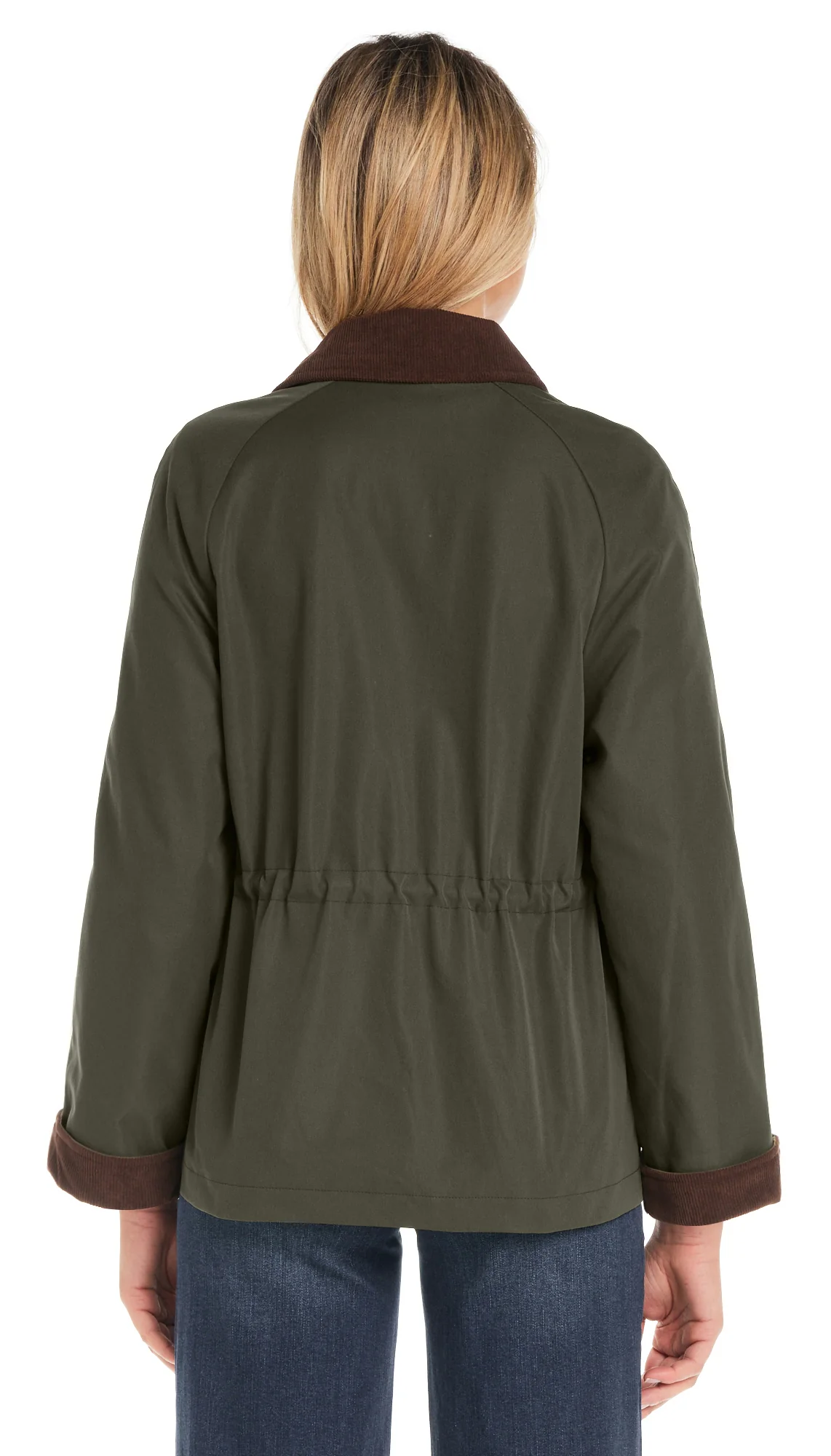 BARN JACKET WITH CORDUROY TRIMS - Image 5