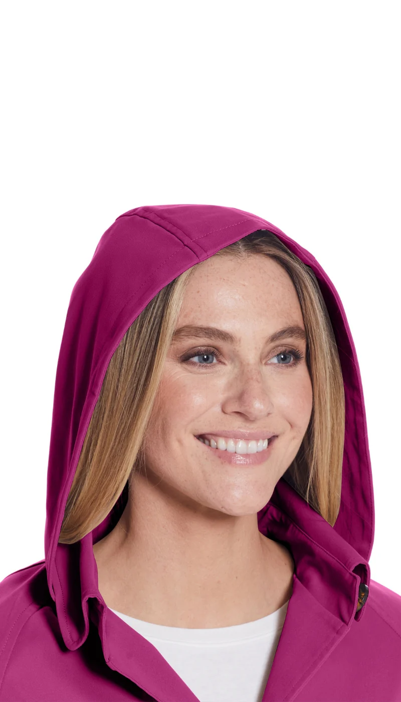 BUTTON FRONT HOODED TOPPER - Image 38