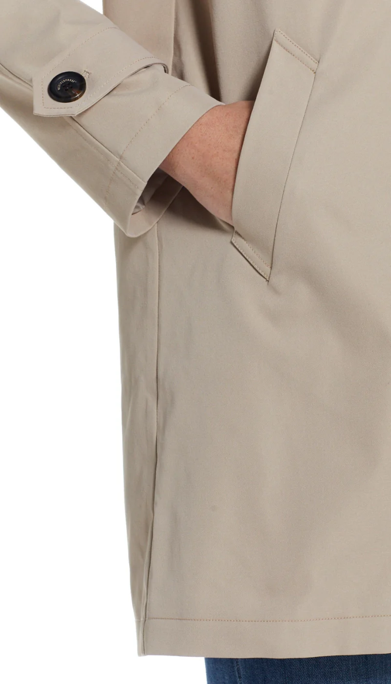 BUTTON FRONT HOODED TOPPER - Image 44