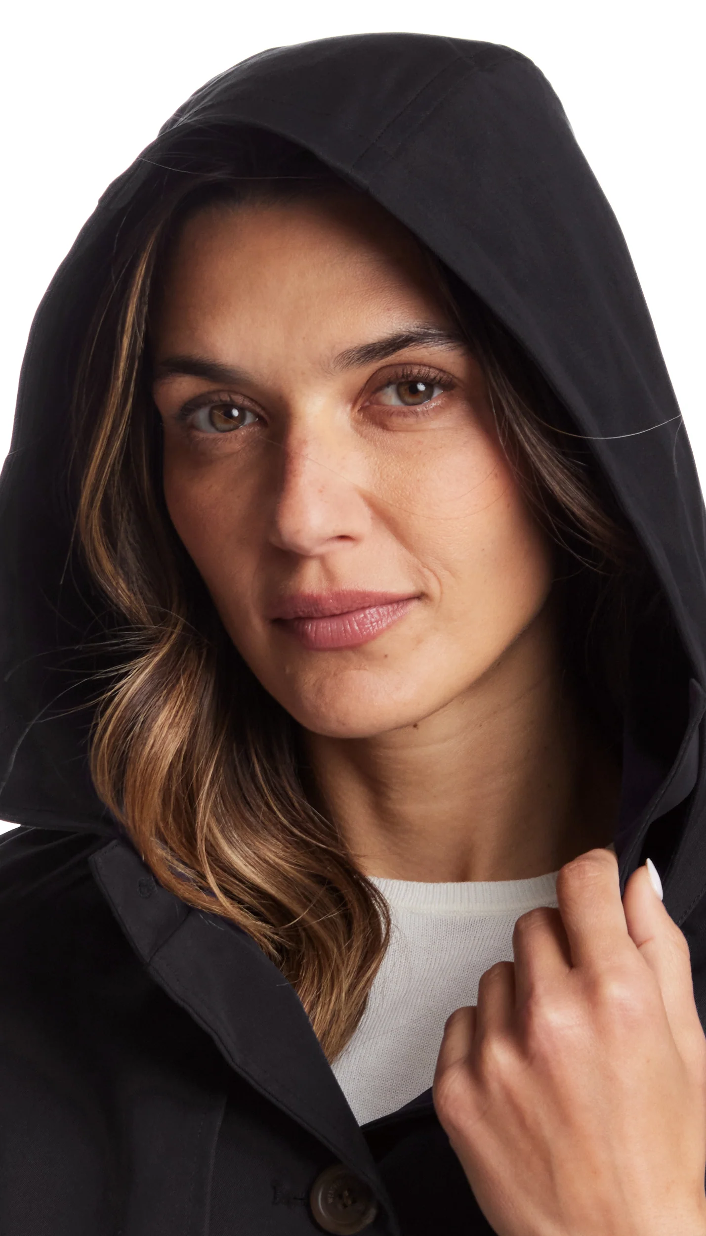 BUTTON FRONT HOODED TOPPER - Image 57