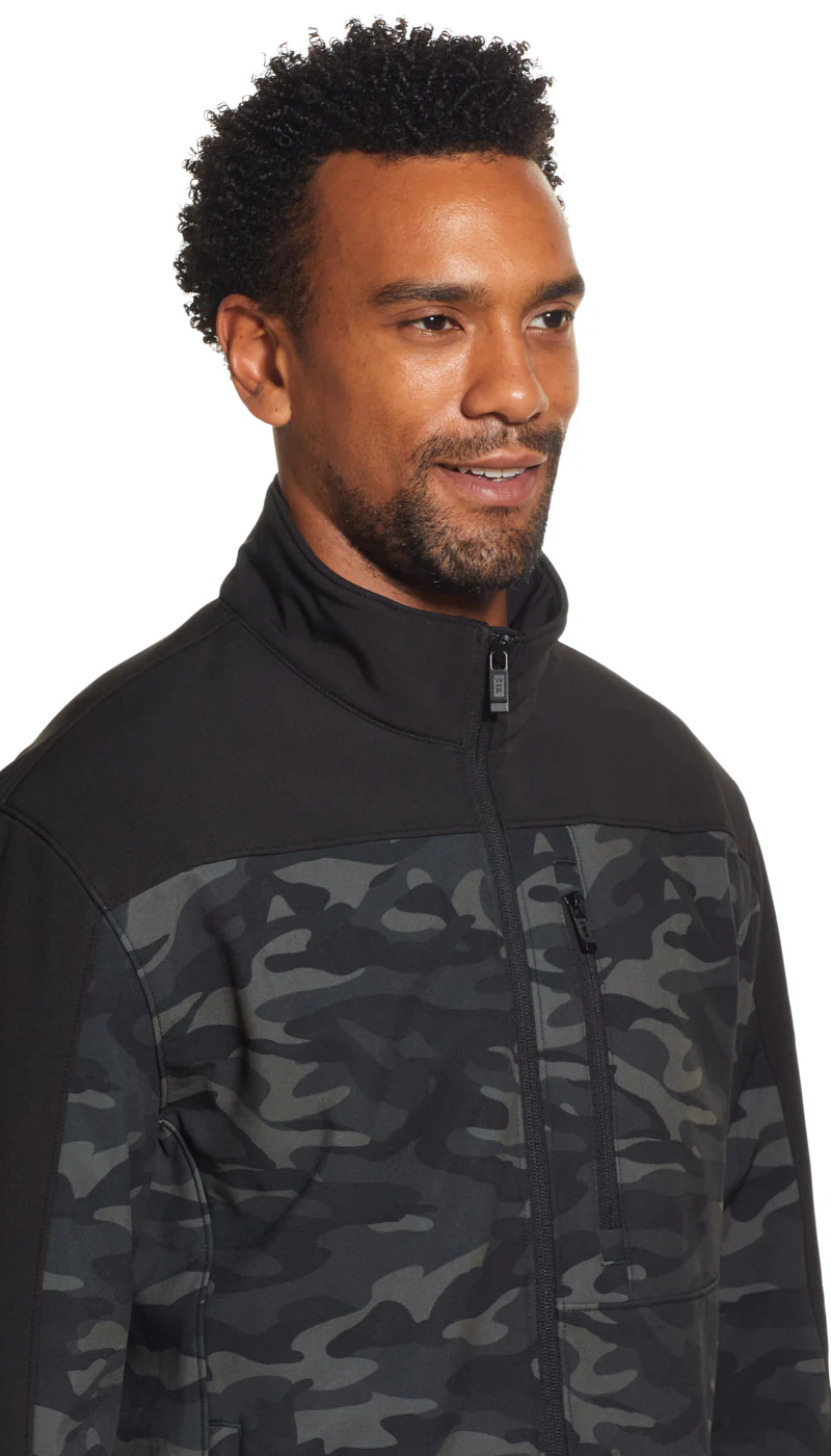 CAMOUFLAGE / COMBO SOFTSHELL JACKET - Image 3