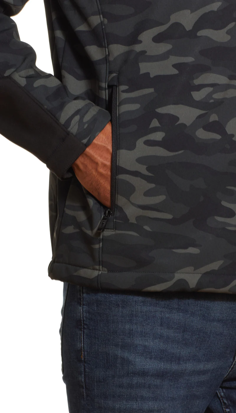 CAMOUFLAGE / COMBO SOFTSHELL JACKET - Image 5