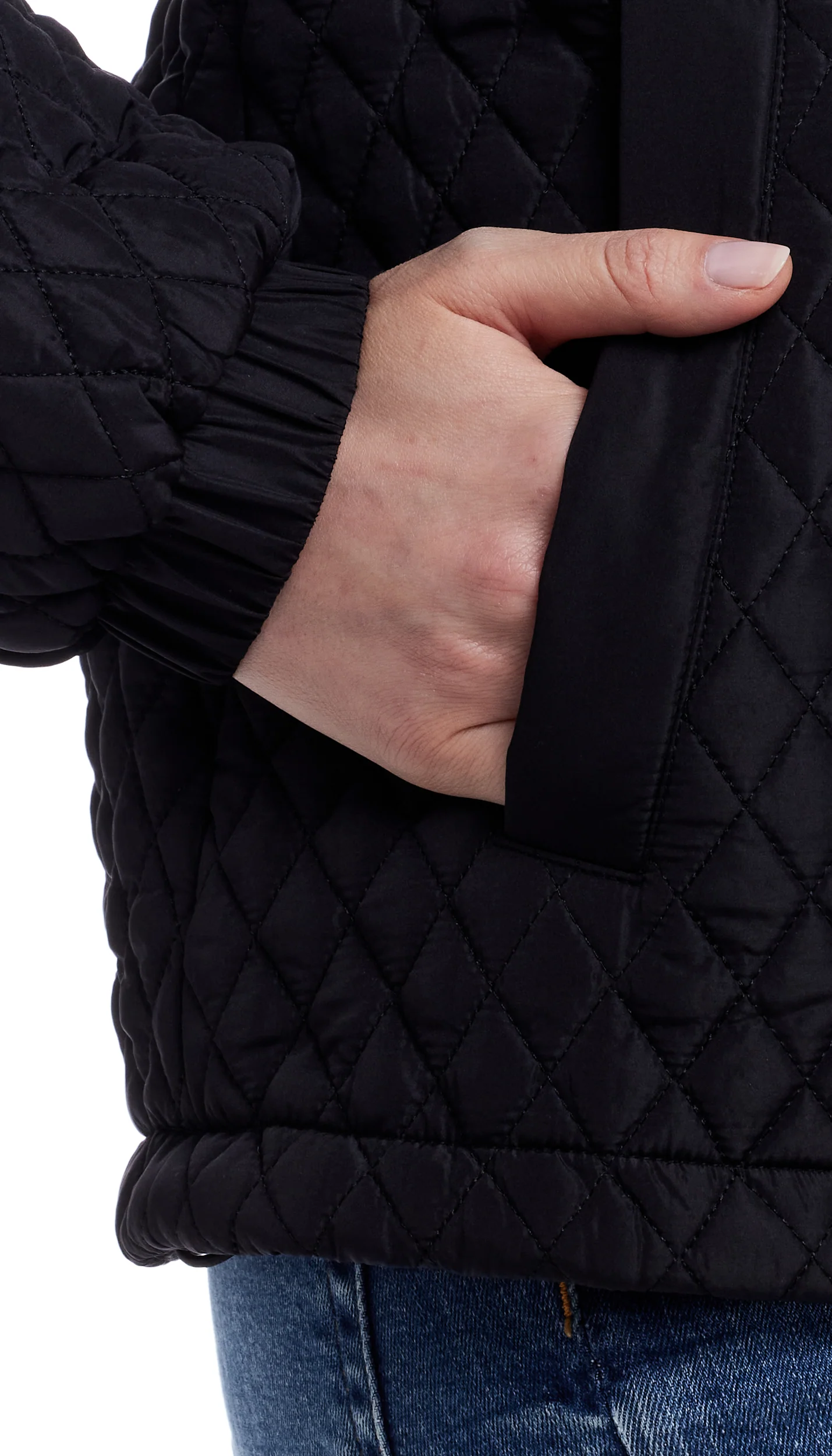 DIAMOND QUILTED JACKET - Image 14