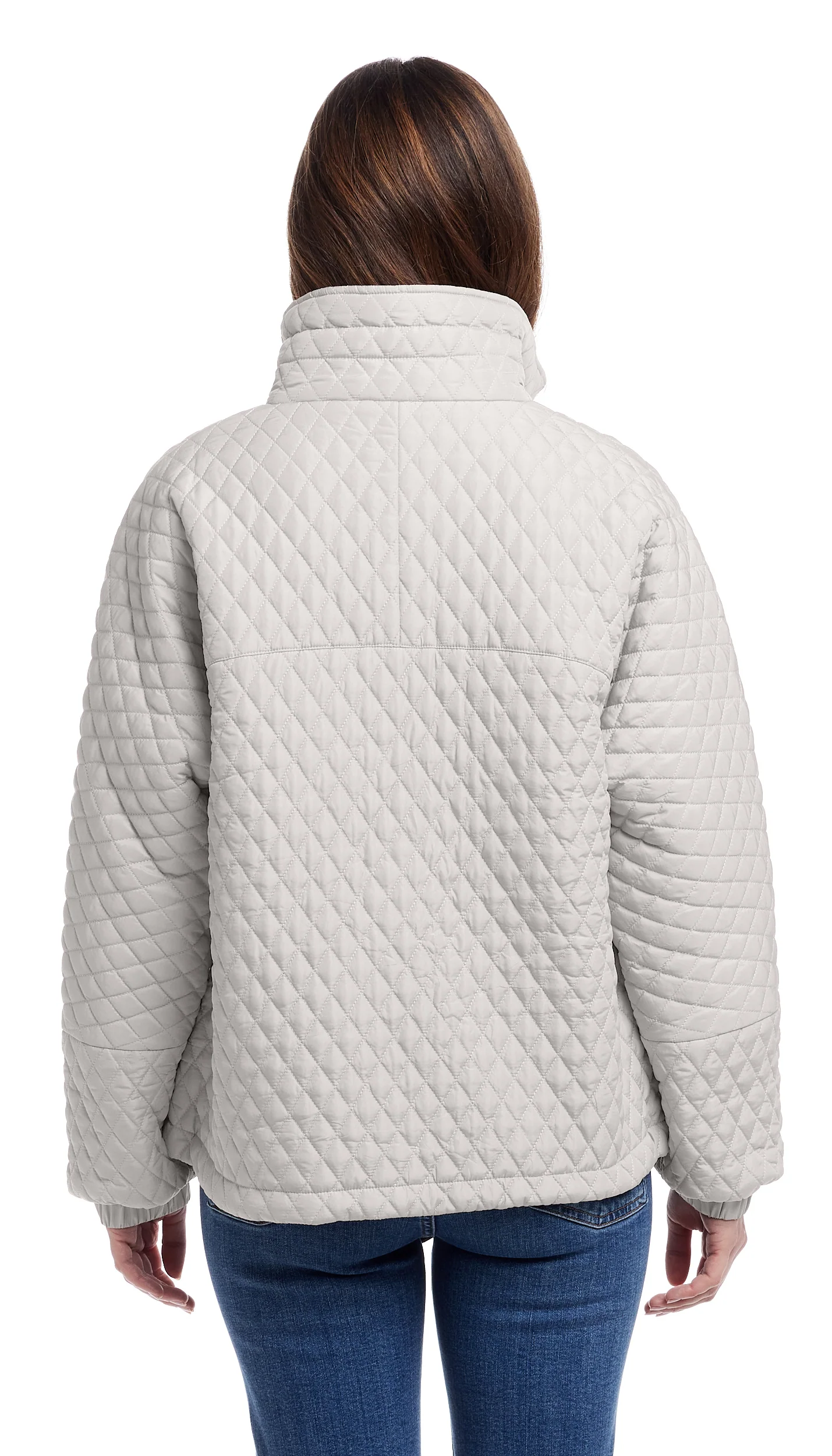 DIAMOND QUILTED JACKET - Image 5