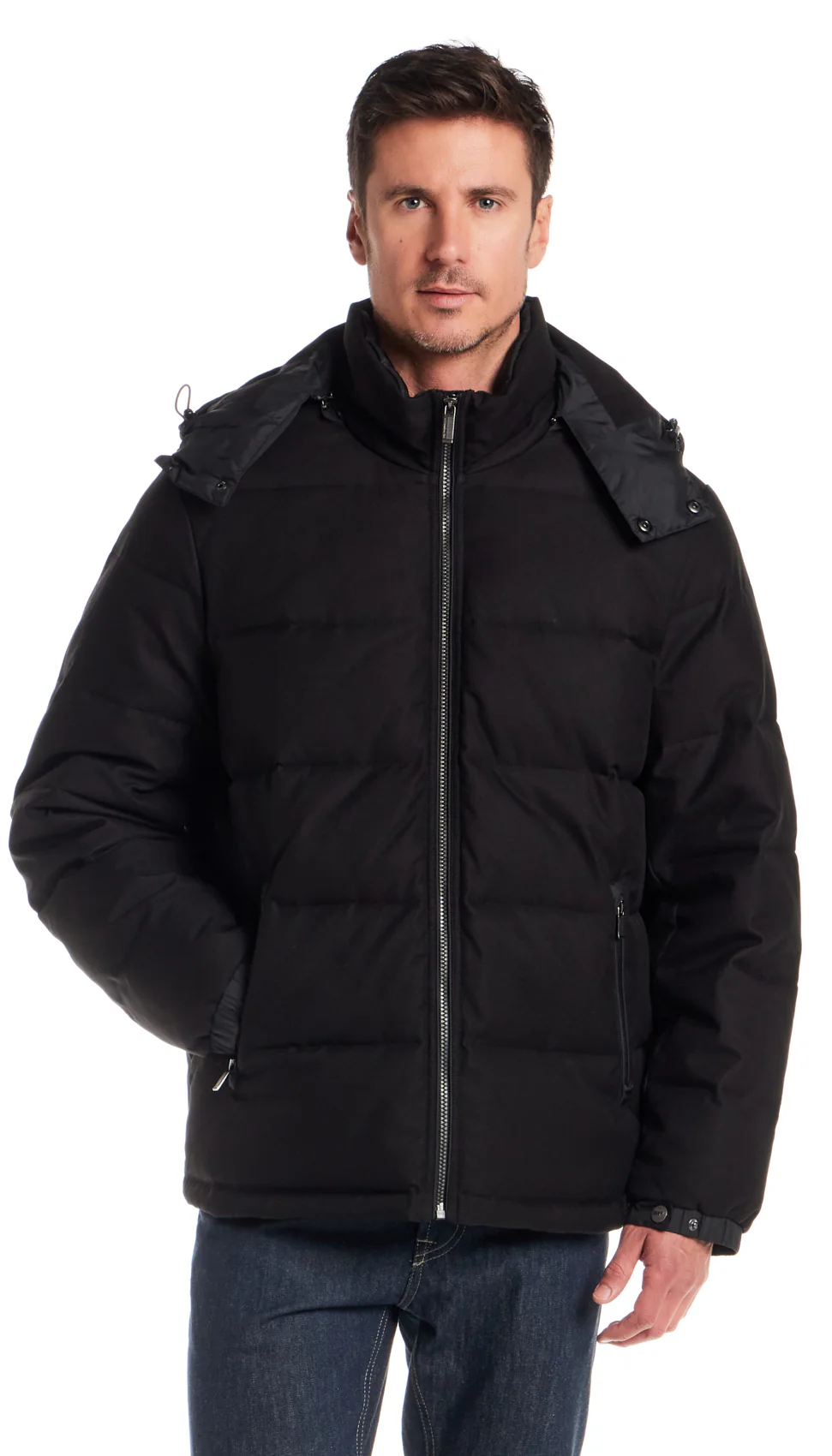 DOBBY OXFORD / CIRE PUFFER JACKET - Image 10