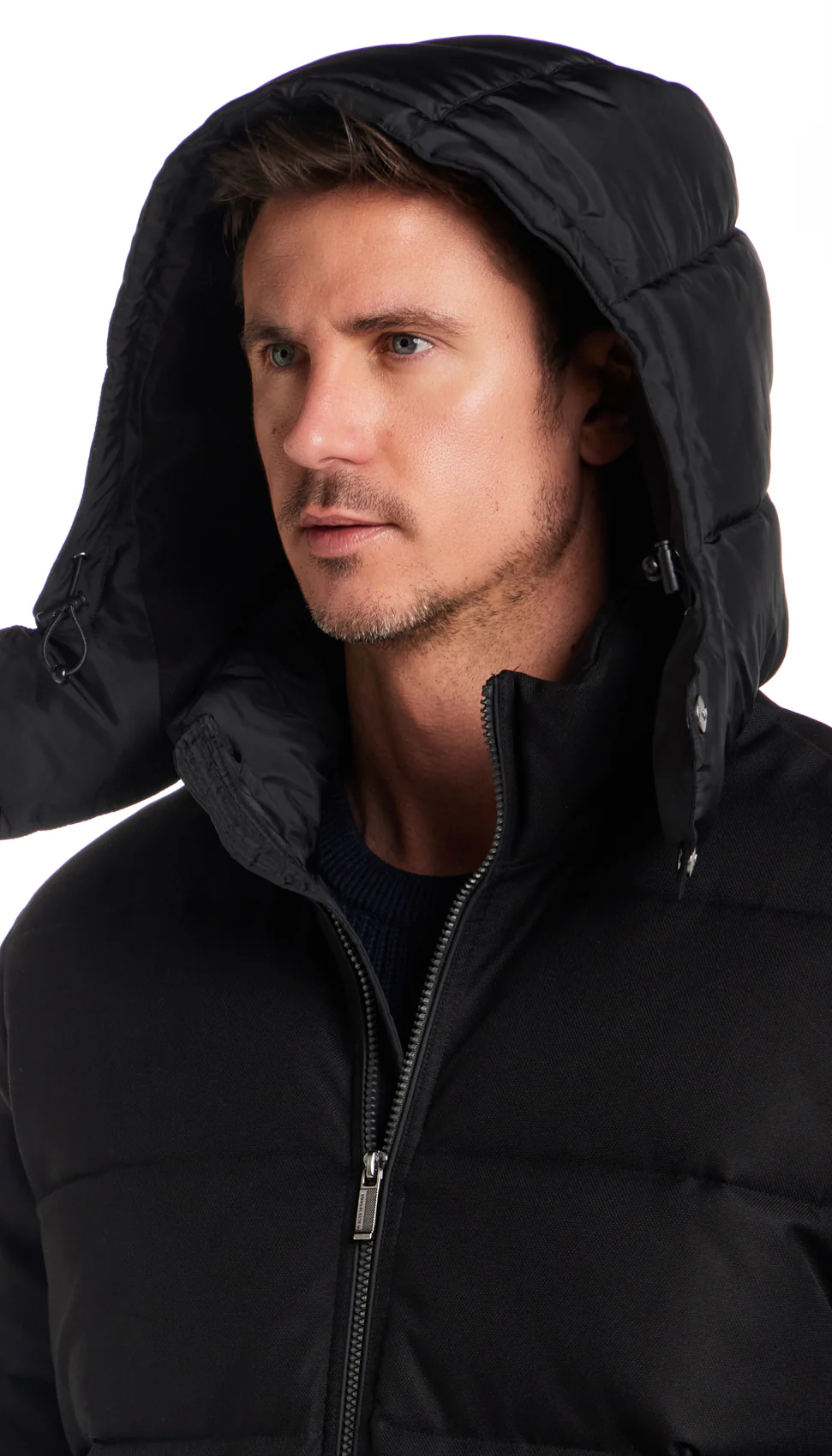 DOBBY OXFORD / CIRE PUFFER JACKET - Image 13