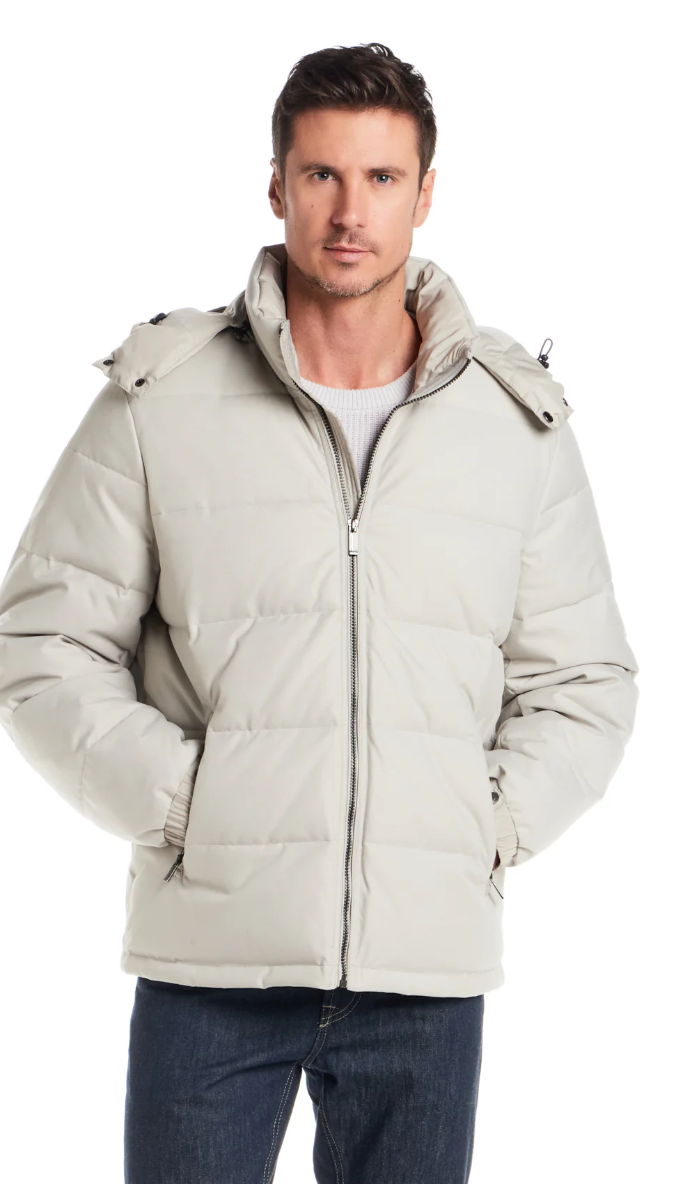 DOBBY OXFORD / CIRE PUFFER JACKET - Image 21