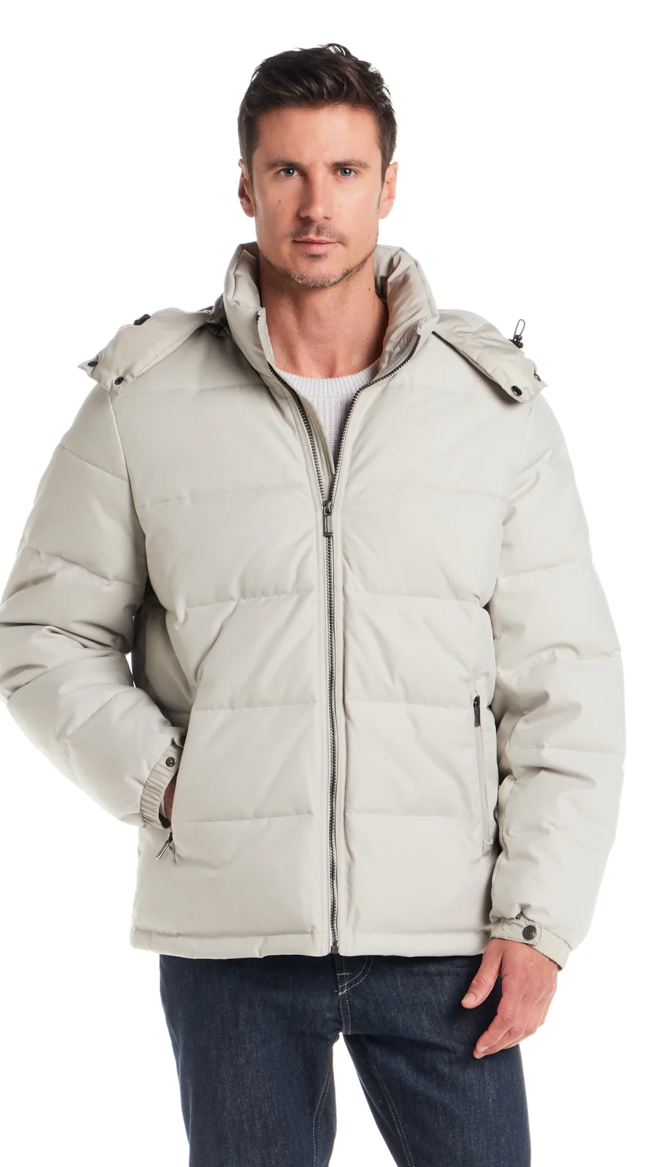 DOBBY OXFORD / CIRE PUFFER JACKET - Image 22