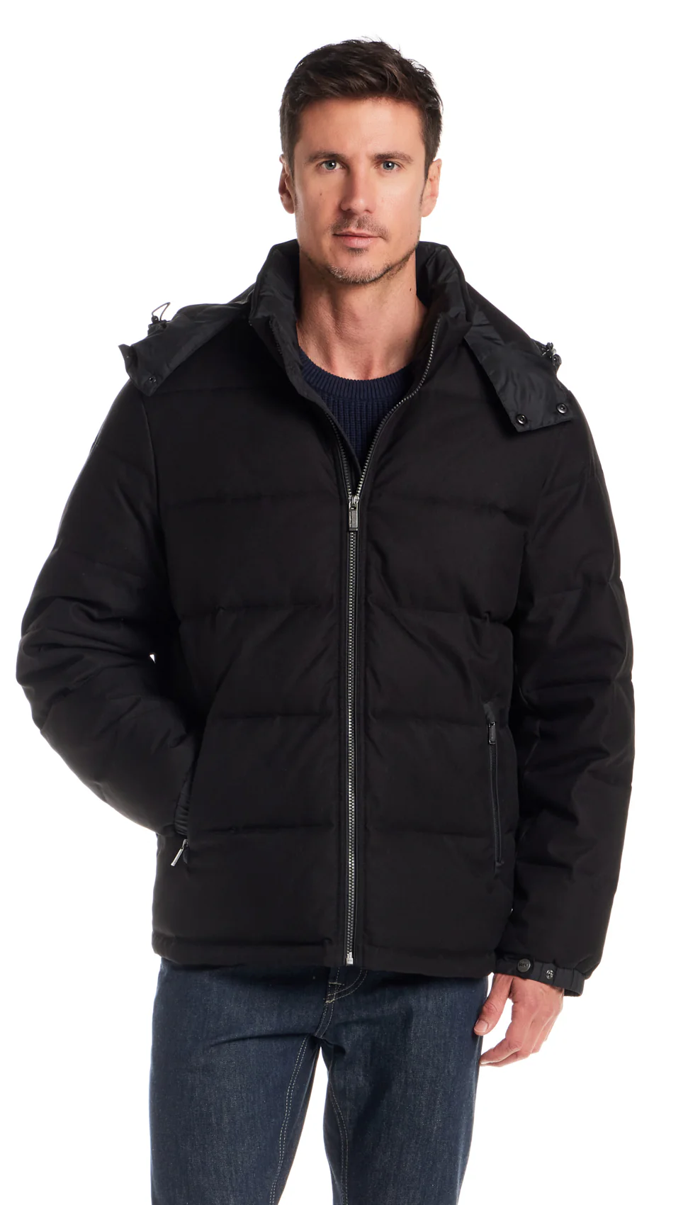 DOBBY OXFORD / CIRE PUFFER JACKET - Image 7