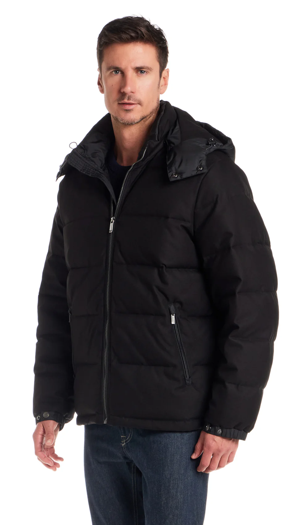 DOBBY OXFORD / CIRE PUFFER JACKET - Image 8