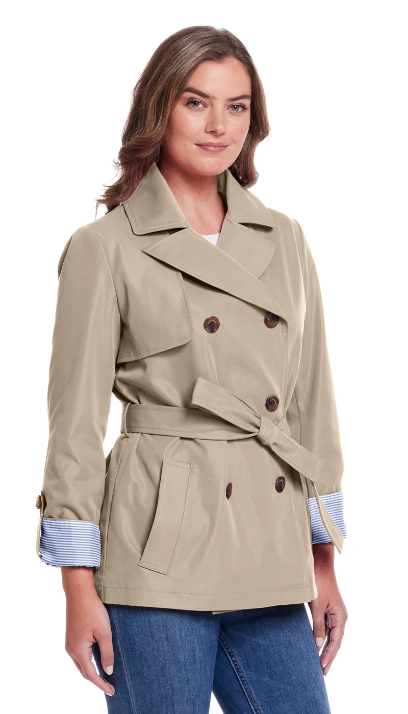 DOUBLE BREASTED TRENCH - Image 11