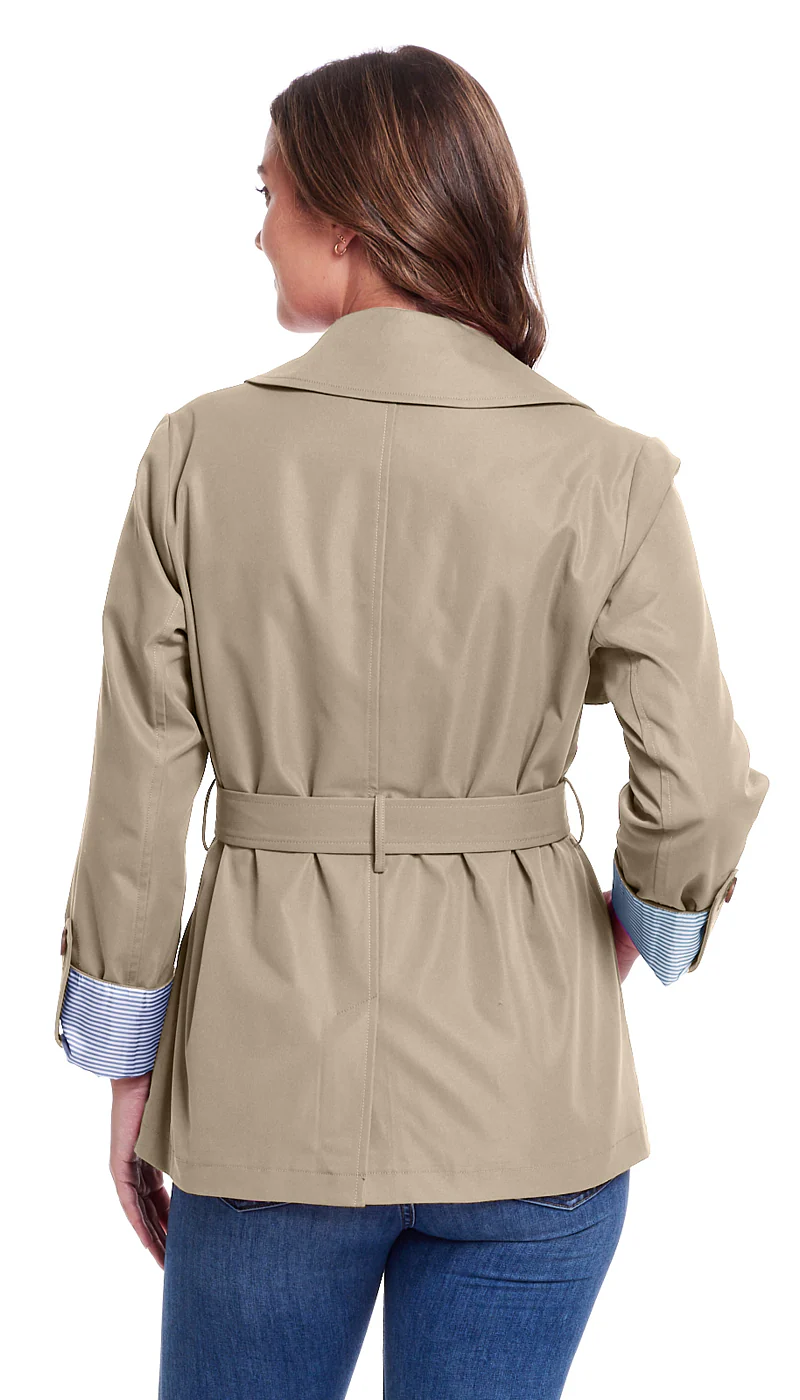 DOUBLE BREASTED TRENCH - Image 9