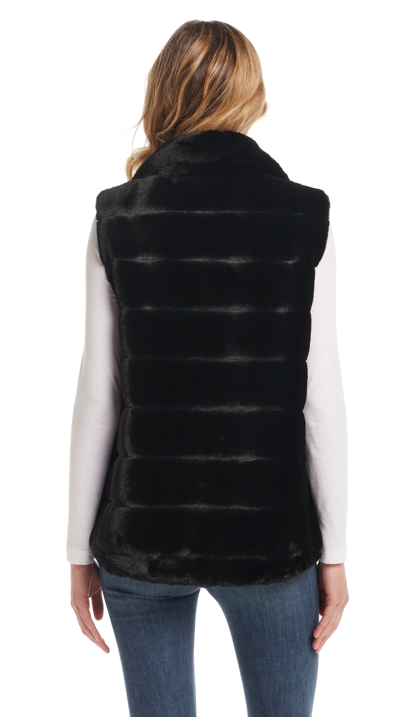 FAUX FUR VEST - Image 12