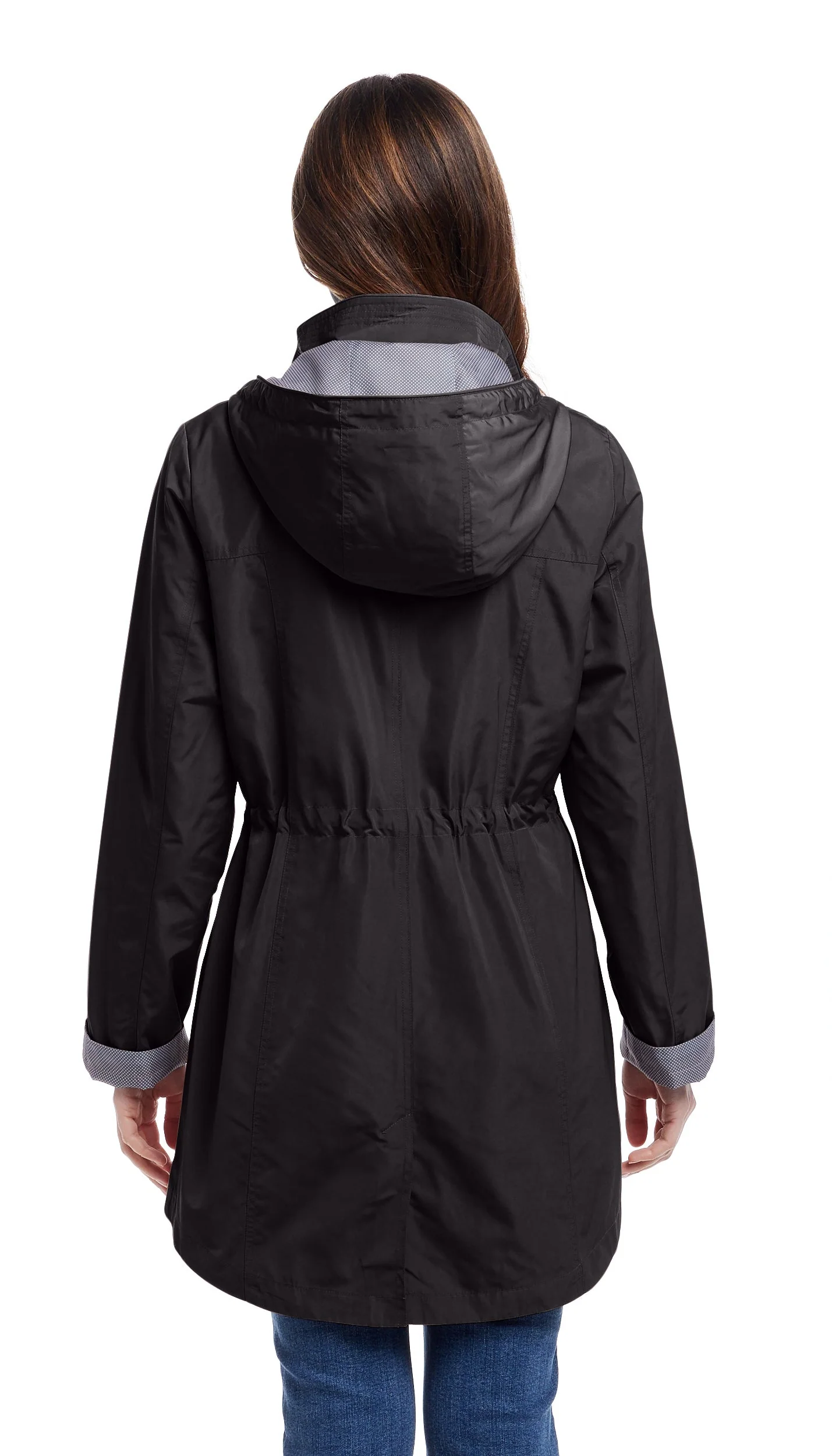 HOODED ANORAK WITH TURN BACK CUFFS - Image 18