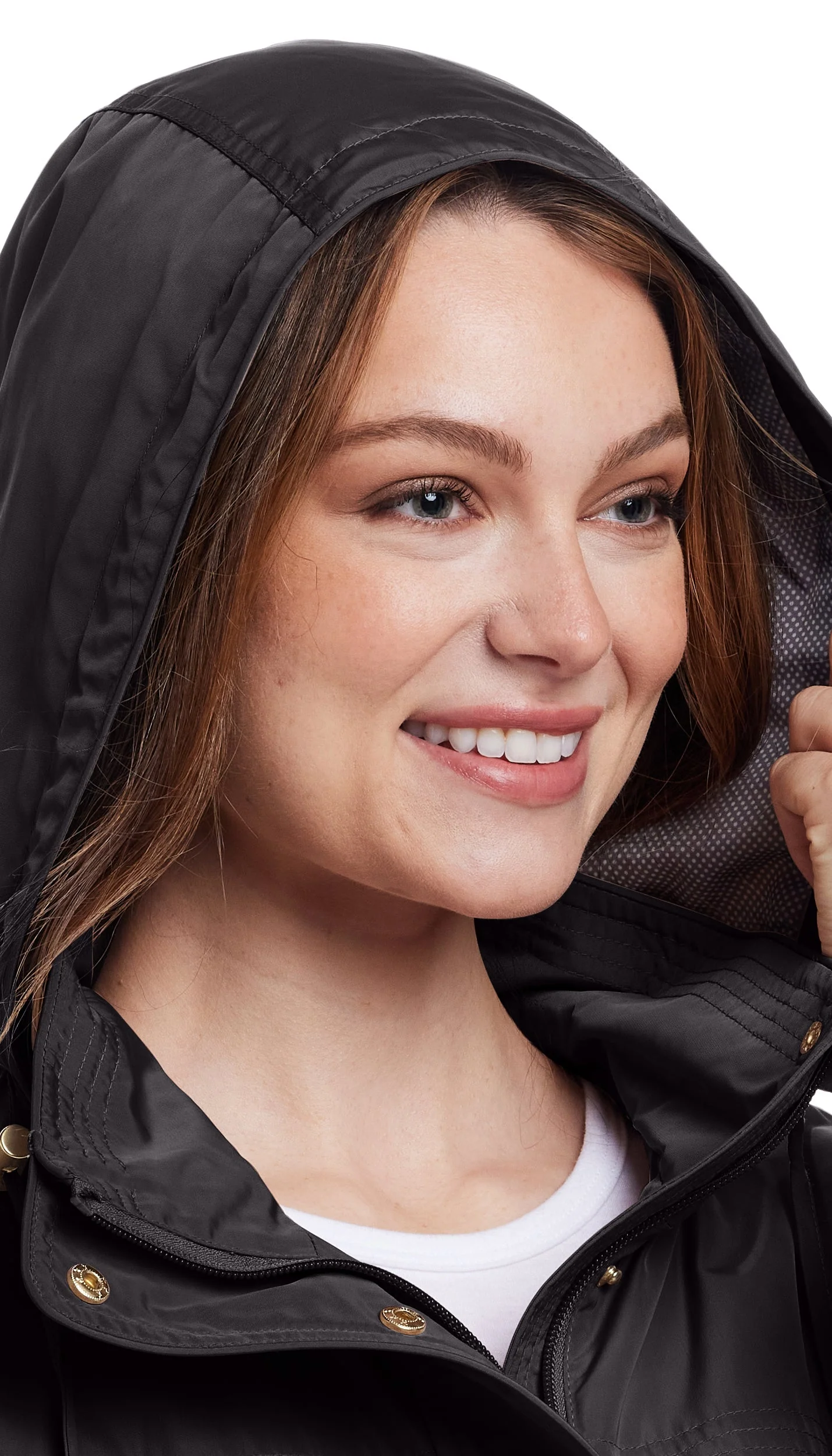 HOODED ANORAK WITH TURN BACK CUFFS - Image 24