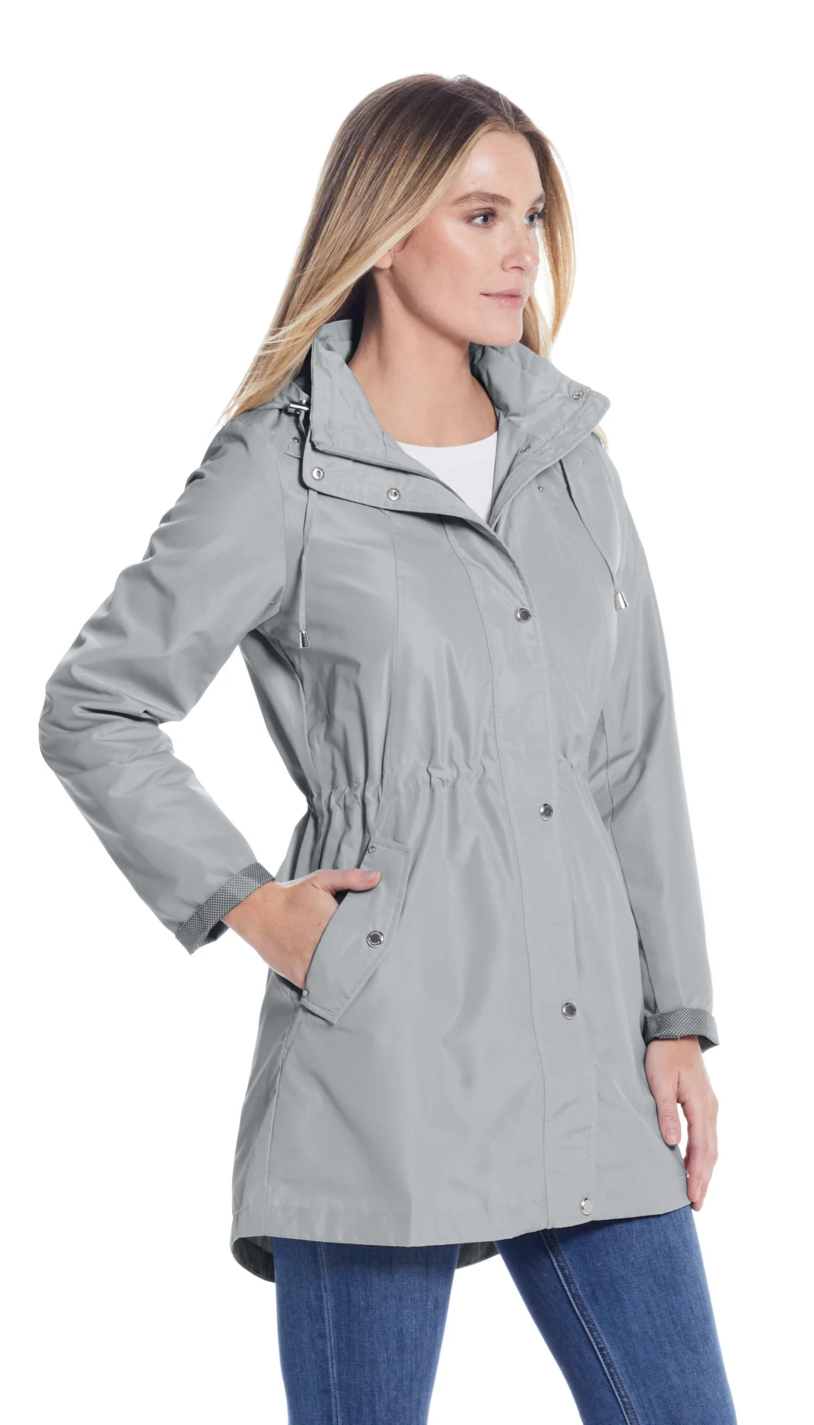 HOODED ANORAK WITH TURN BACK CUFFS - Image 4