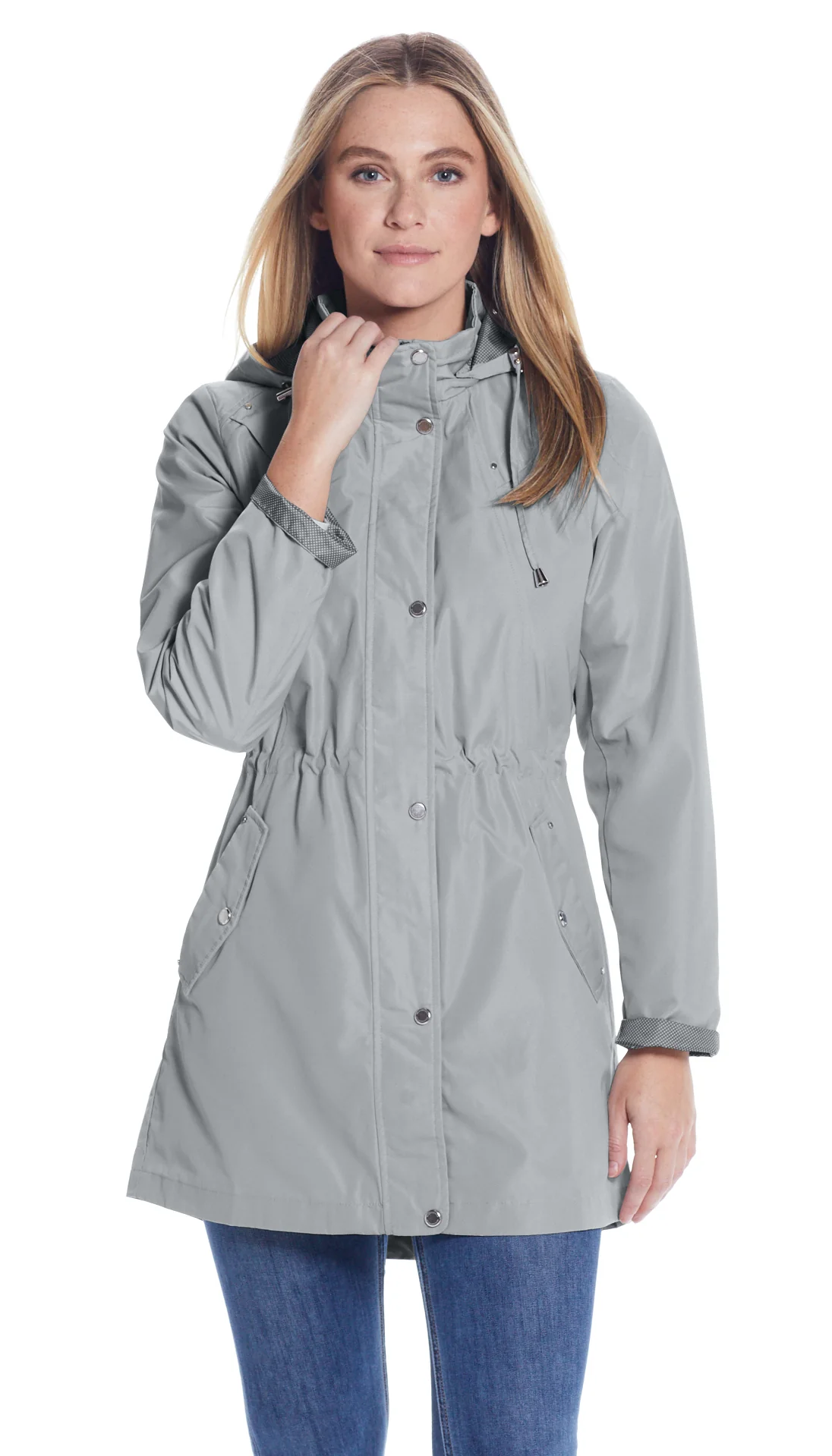 HOODED ANORAK WITH TURN BACK CUFFS - Image 5