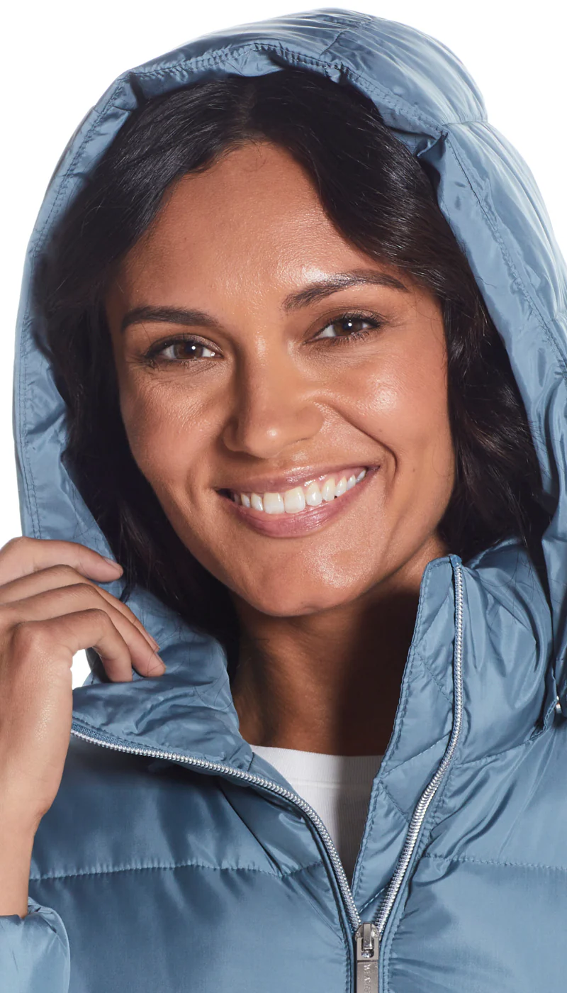 HOODED PUFFER COAT - Image 17