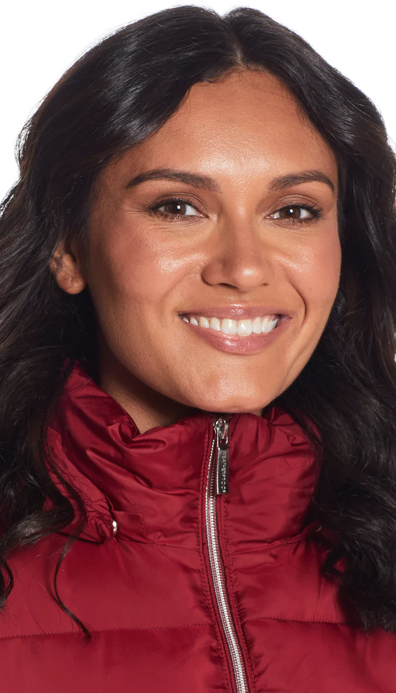 HOODED PUFFER COAT - Image 9