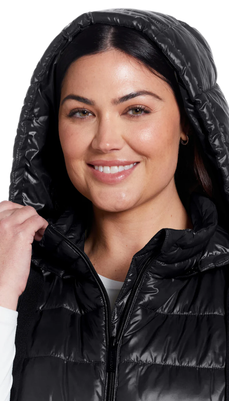 HOODED PUFFER VEST - Image 15