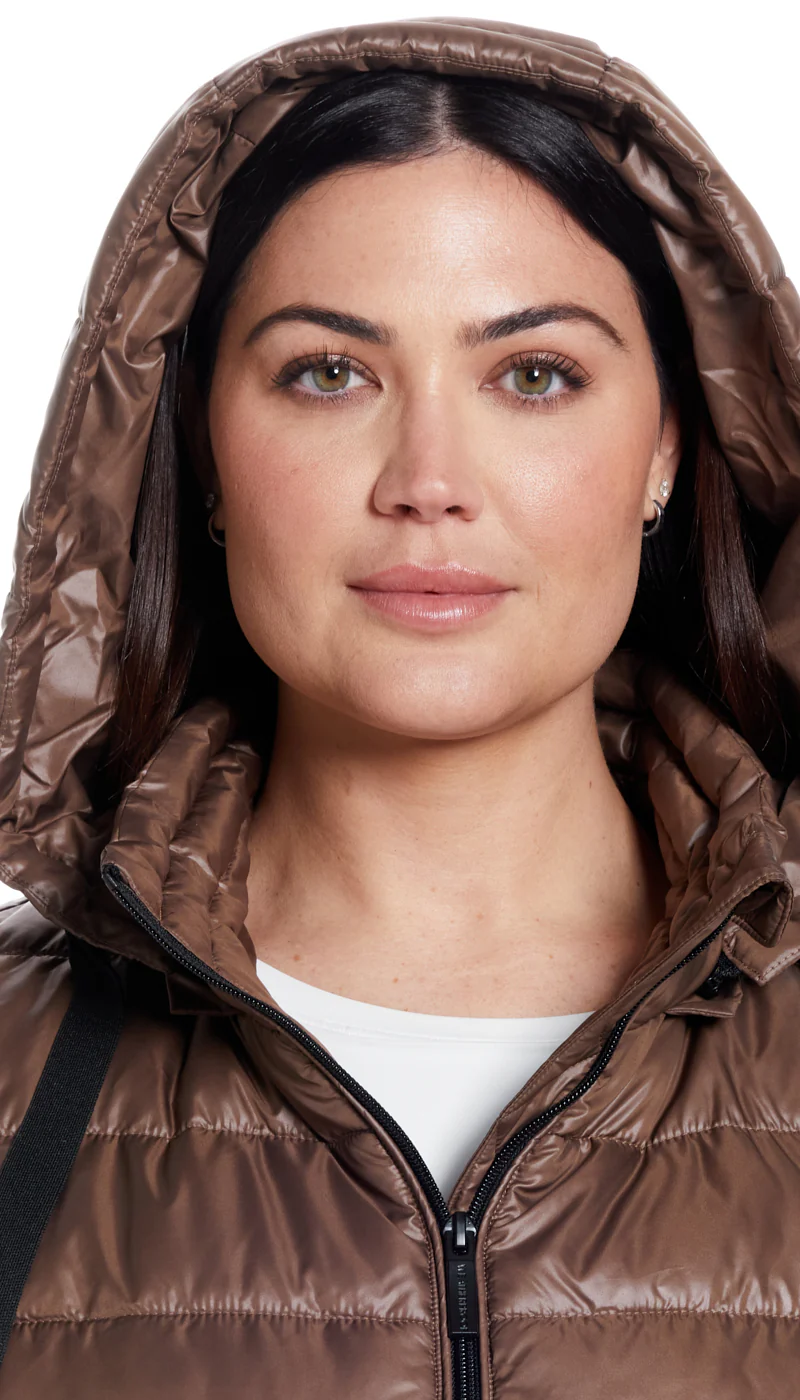 HOODED PUFFER VEST - Image 6