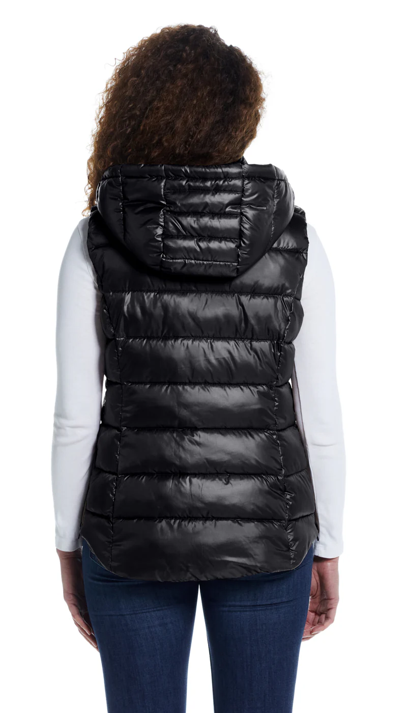 HOODED PUFFER VEST - Image 16