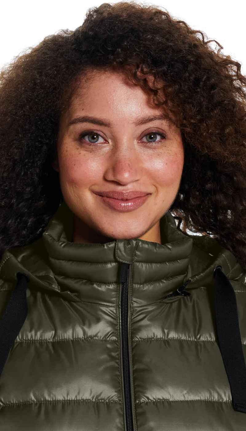 HOODED PUFFER VEST - Image 7