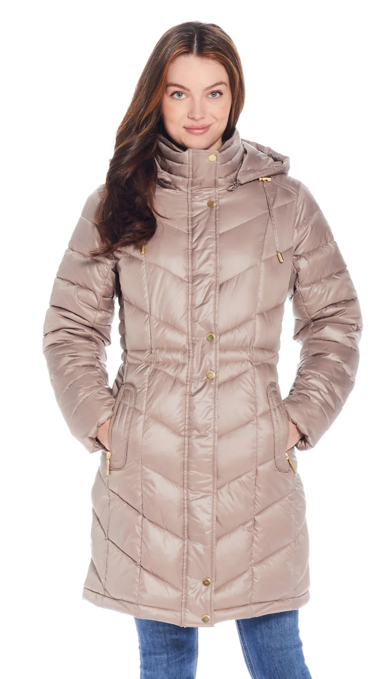 HOODED QUILTED PUFFER JACKET - Image 10