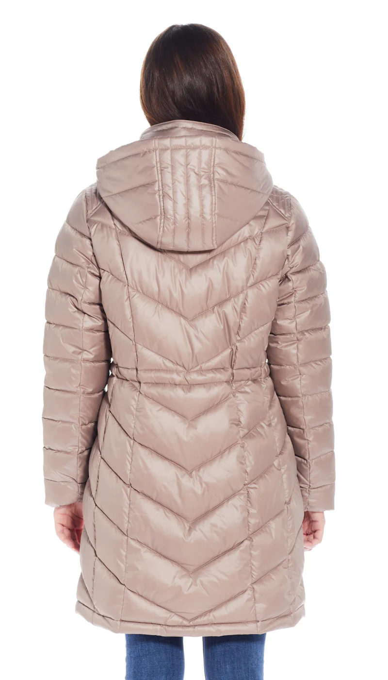 HOODED QUILTED PUFFER JACKET - Image 11