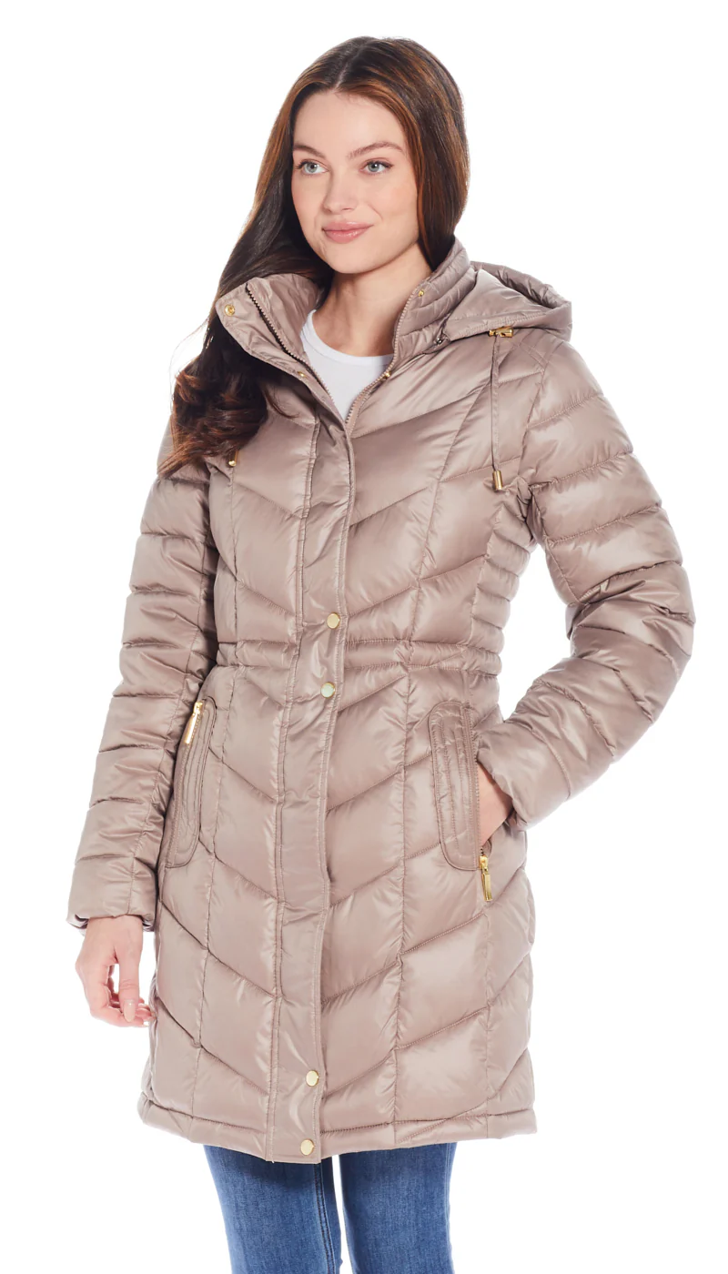 HOODED QUILTED PUFFER JACKET - Image 12