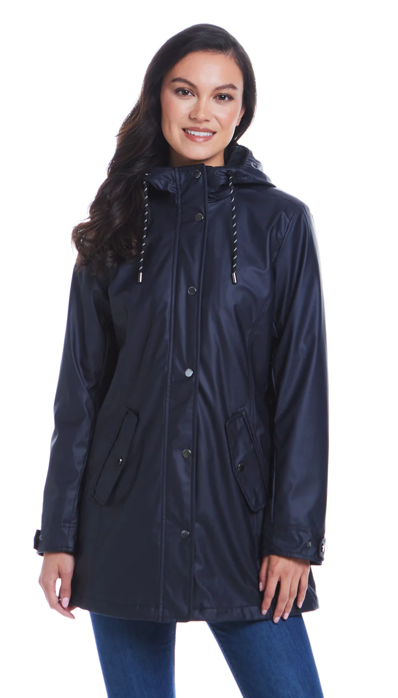 HOODED RAIN SLICKER - MID WEIGHT - Image 12