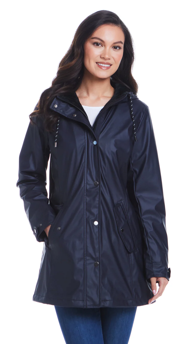 HOODED RAIN SLICKER - MID WEIGHT - Image 14