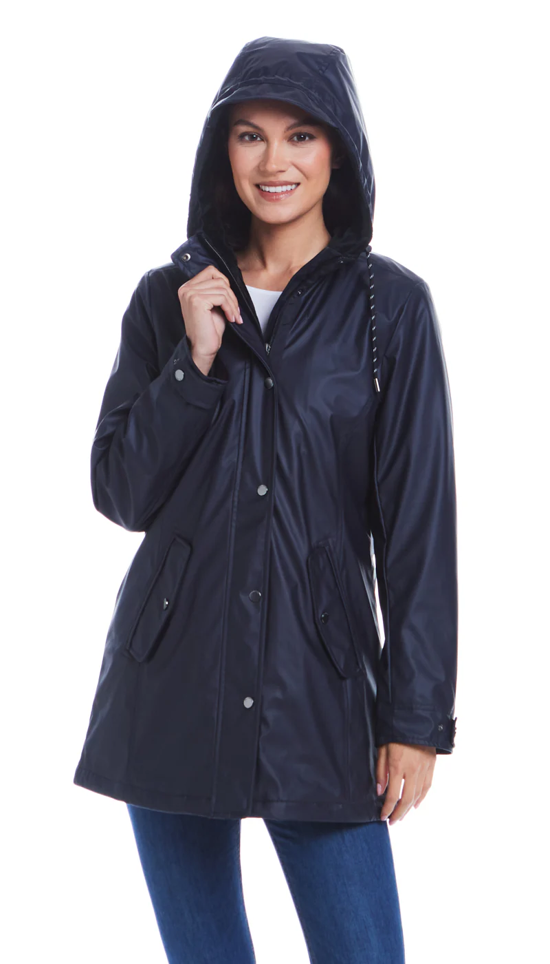 HOODED RAIN SLICKER - MID WEIGHT - Image 17