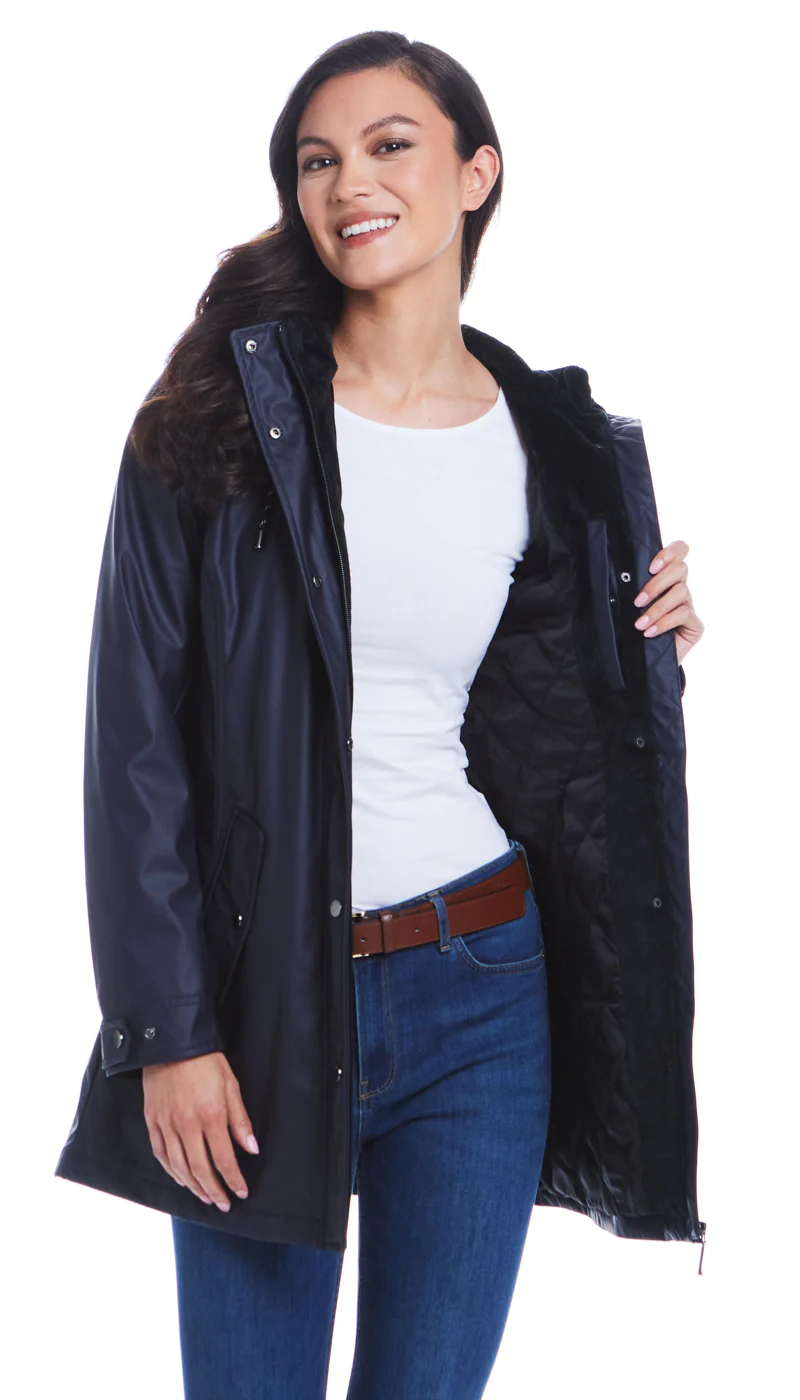 HOODED RAIN SLICKER - MID WEIGHT - Image 19