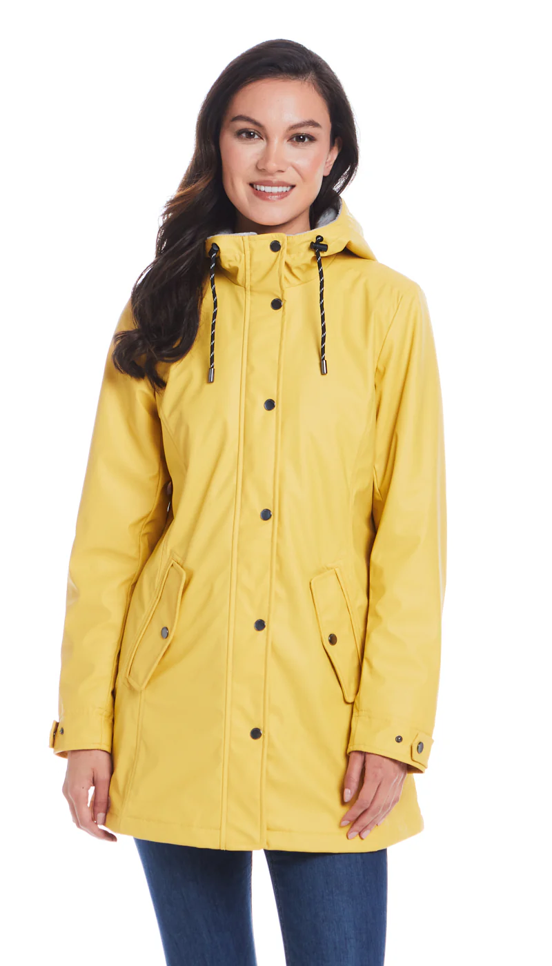 HOODED RAIN SLICKER - MID WEIGHT - Image 21