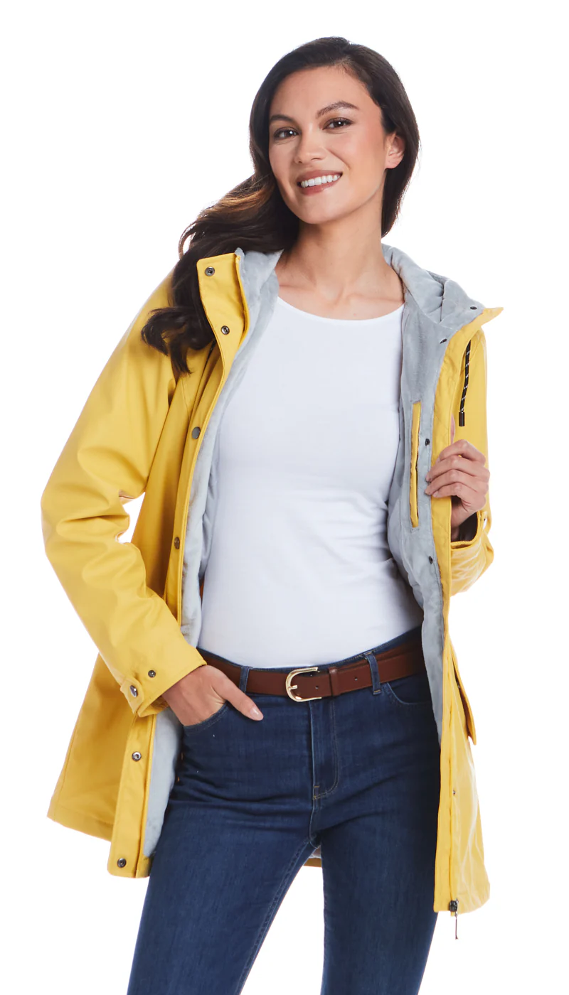 HOODED RAIN SLICKER - MID WEIGHT - Image 30