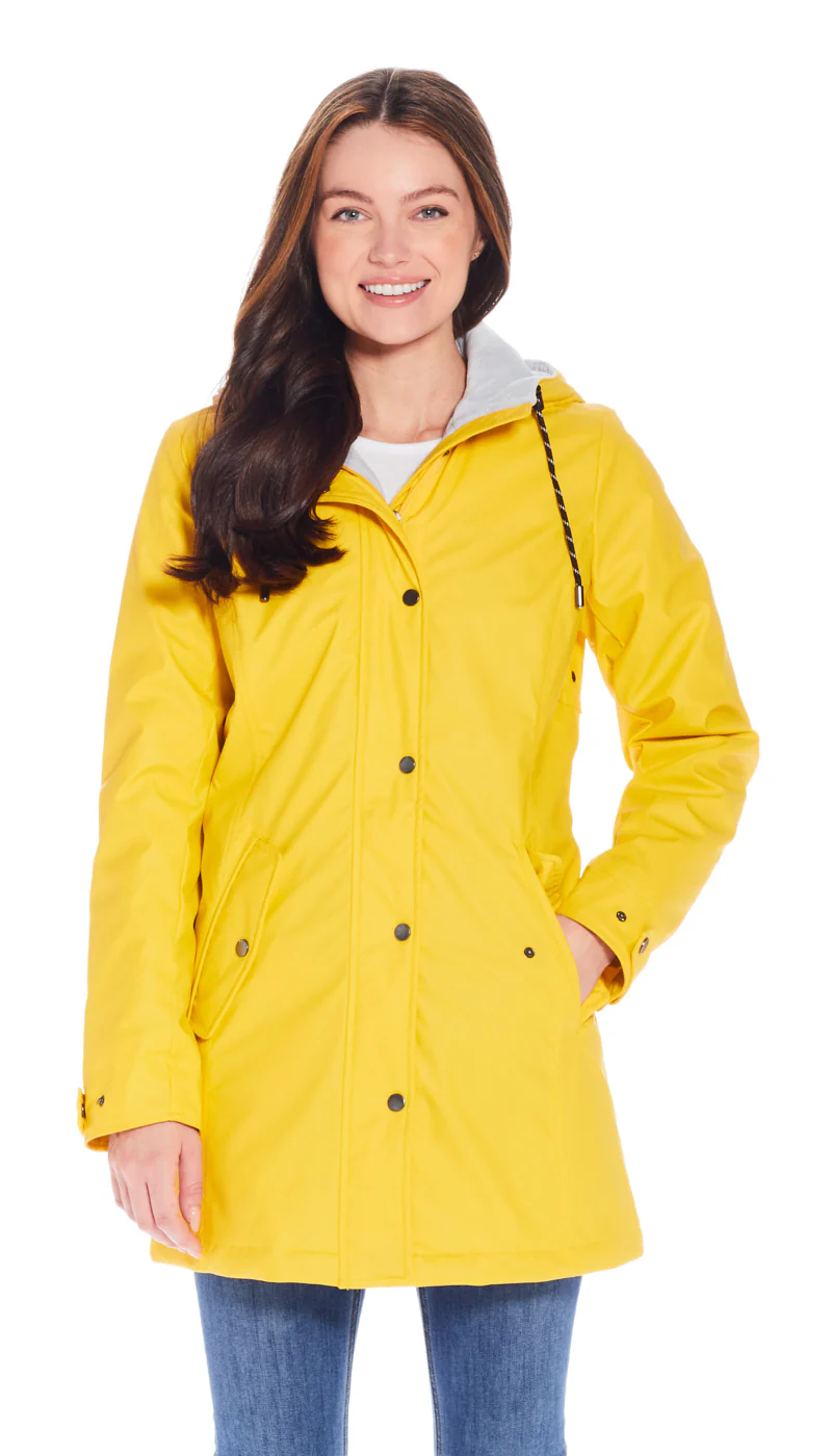 HOODED RAIN SLICKER - MID WEIGHT - Image 13
