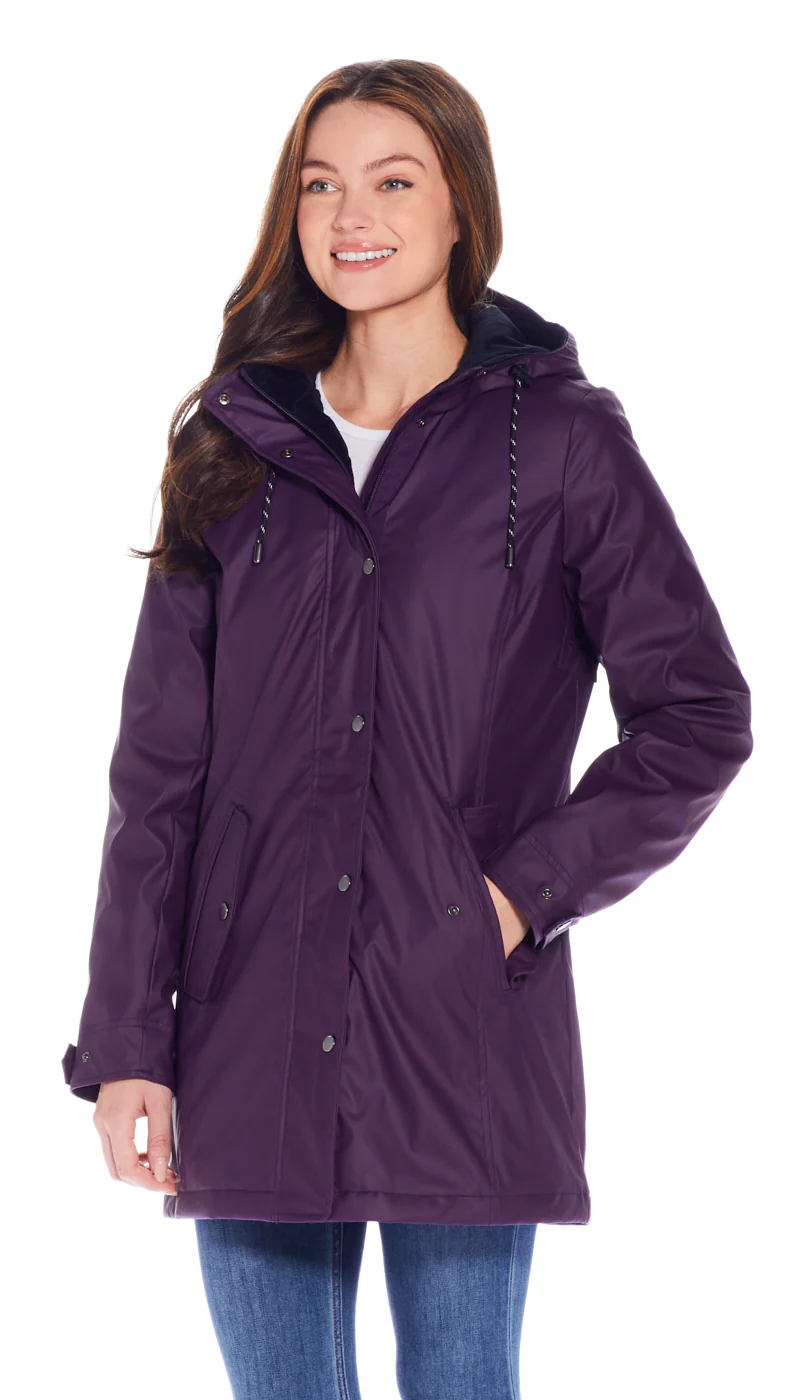 HOODED RAIN SLICKER - MID WEIGHT - Image 36