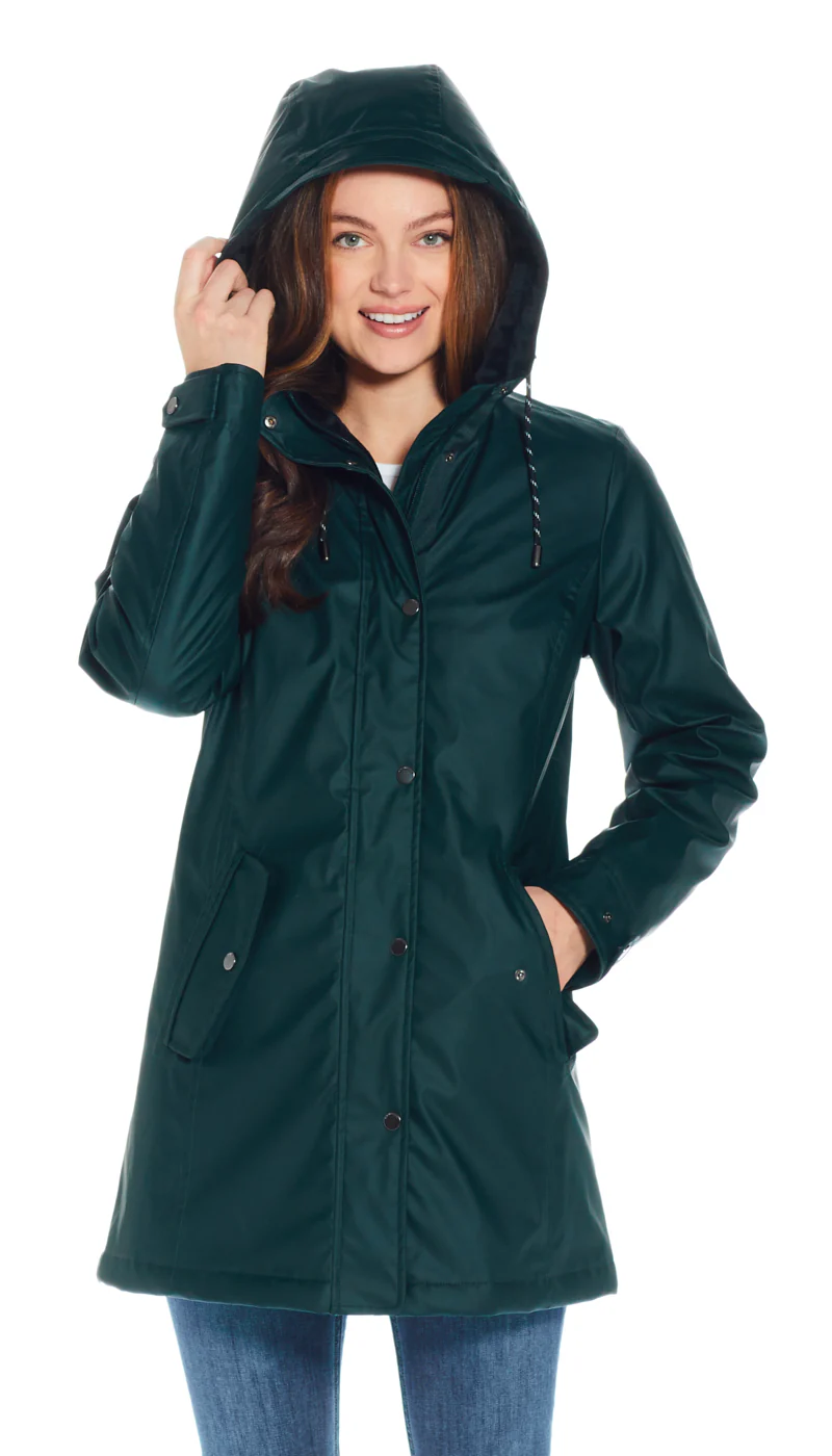 HOODED RAIN SLICKER - MID WEIGHT - Image 7
