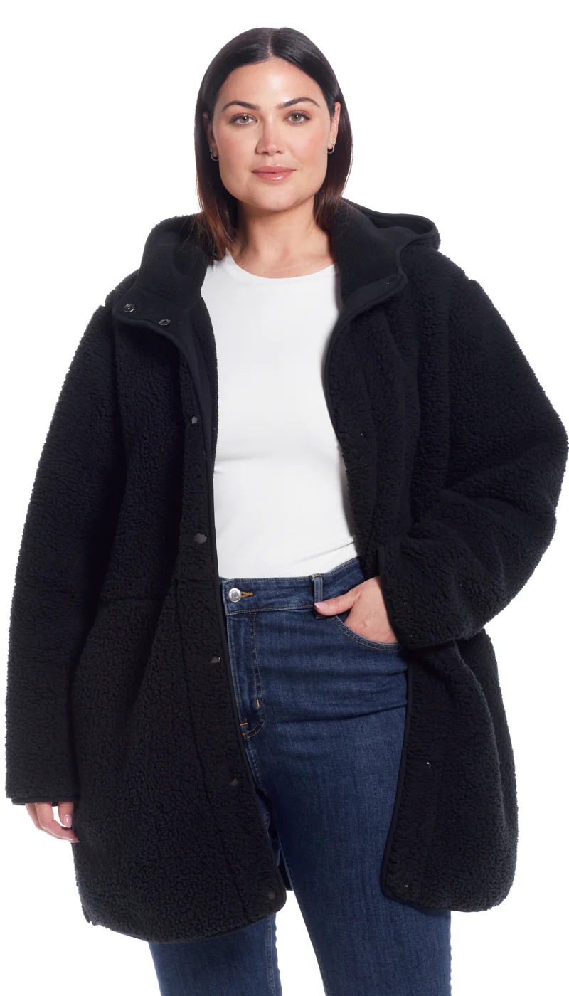 HOODED SHERPA FLEECE - Image 13