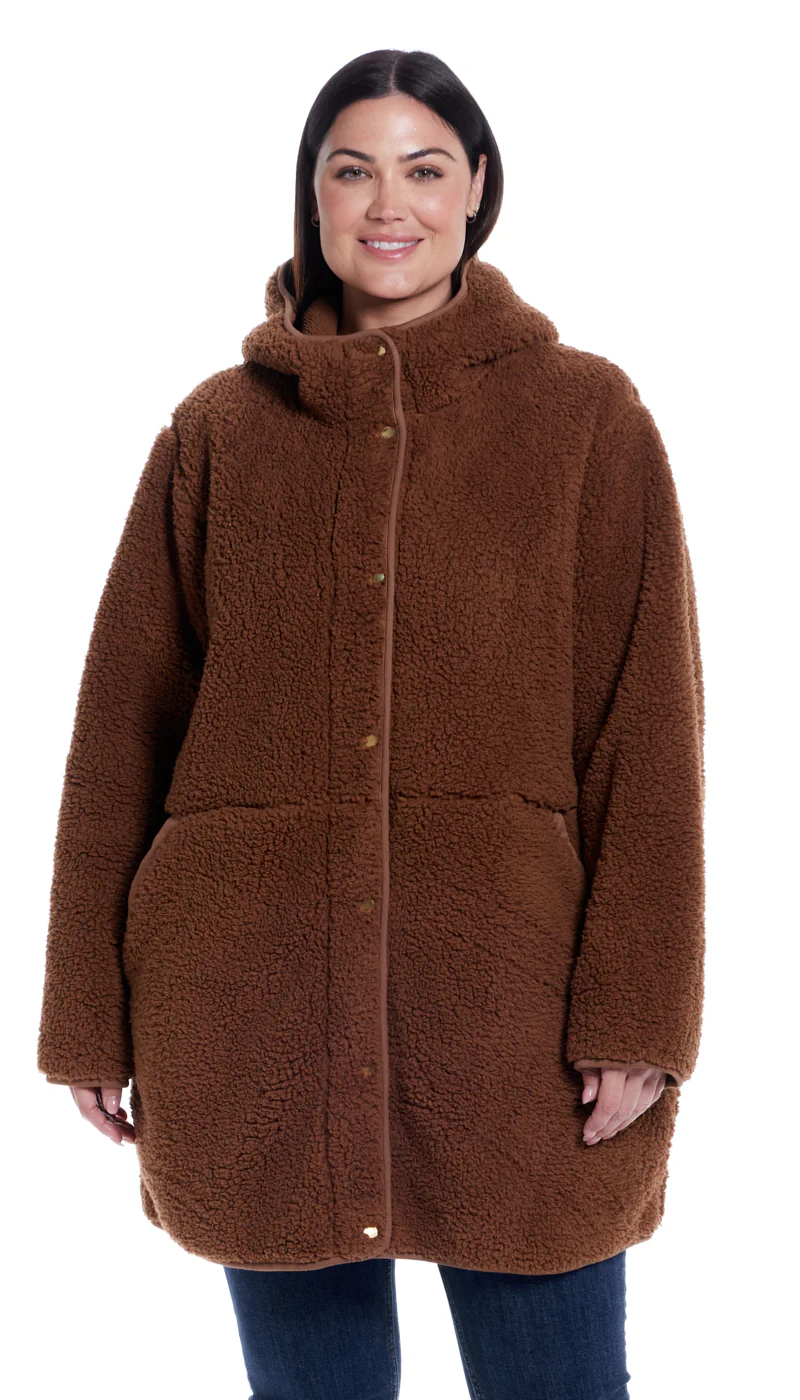 HOODED SHERPA FLEECE - Image 15