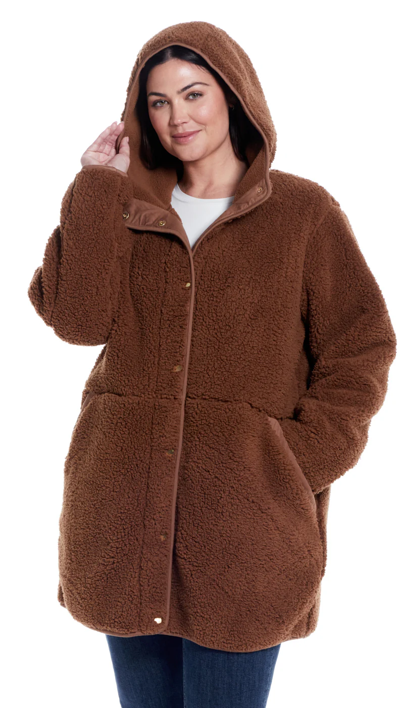 HOODED SHERPA FLEECE - Image 21