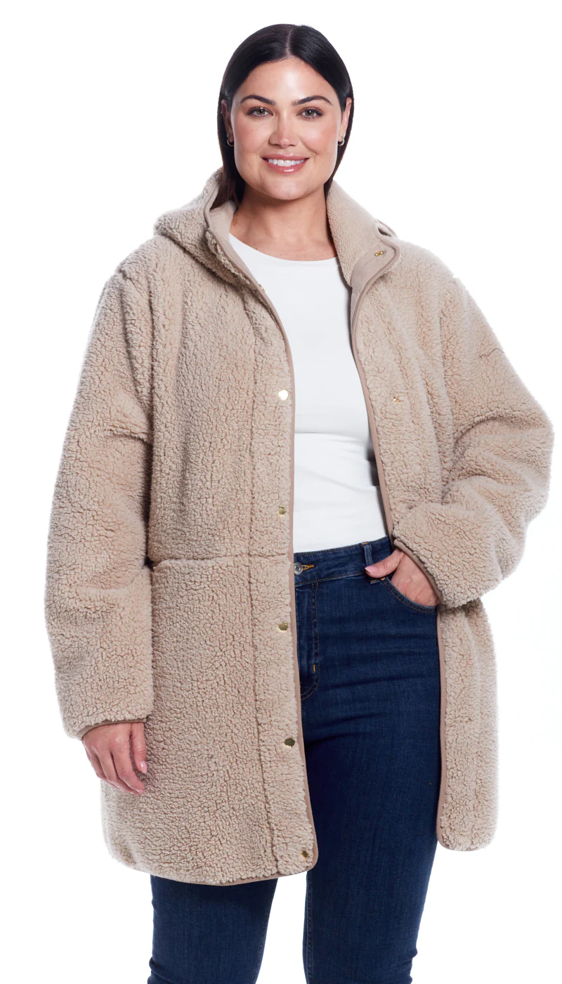 HOODED SHERPA FLEECE - Image 7