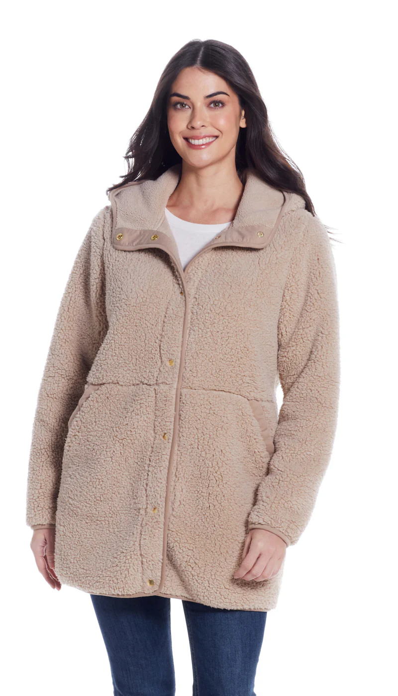 HOODED SHERPA FLEECE - Image 4