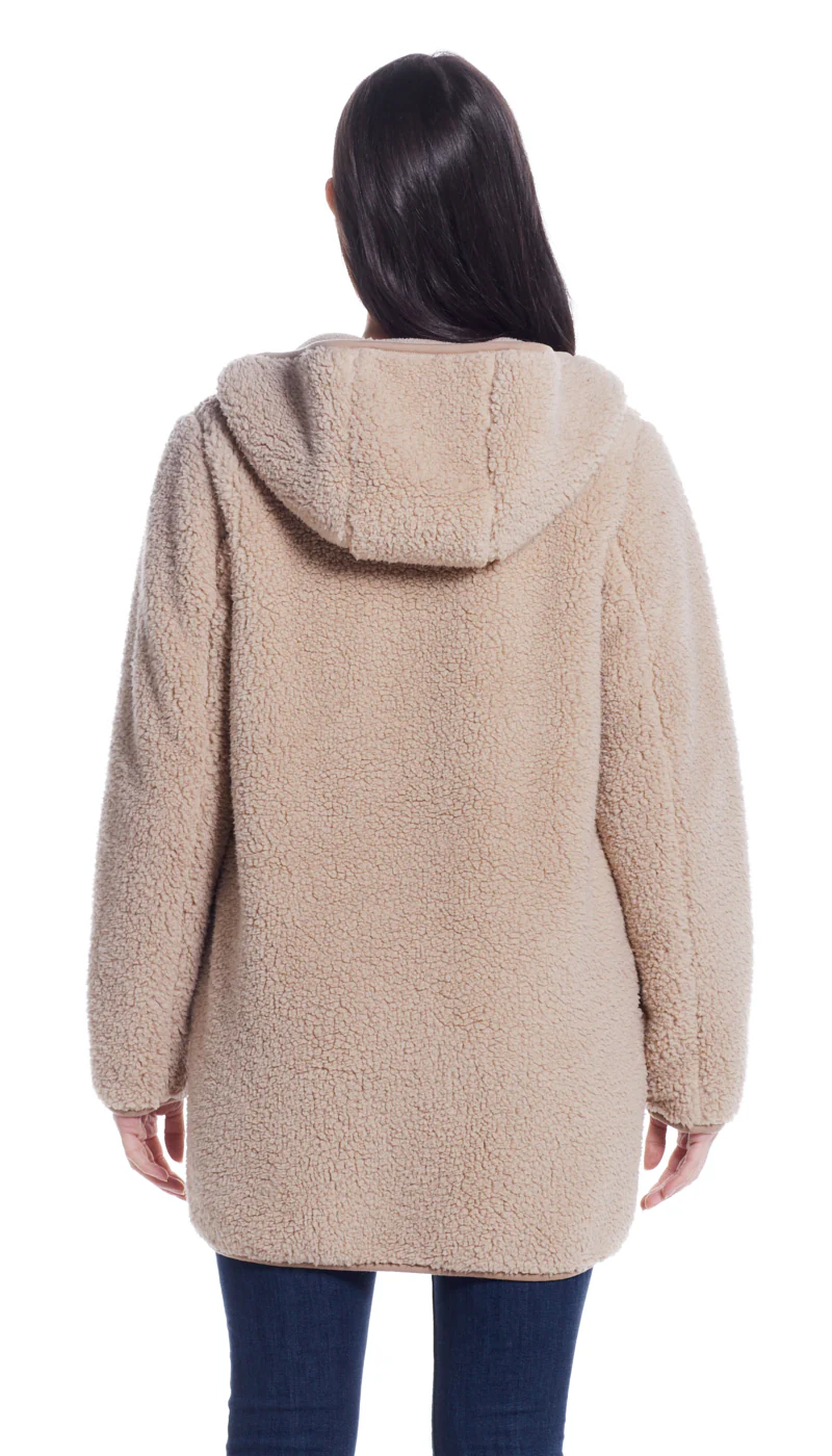 HOODED SHERPA FLEECE - Image 5