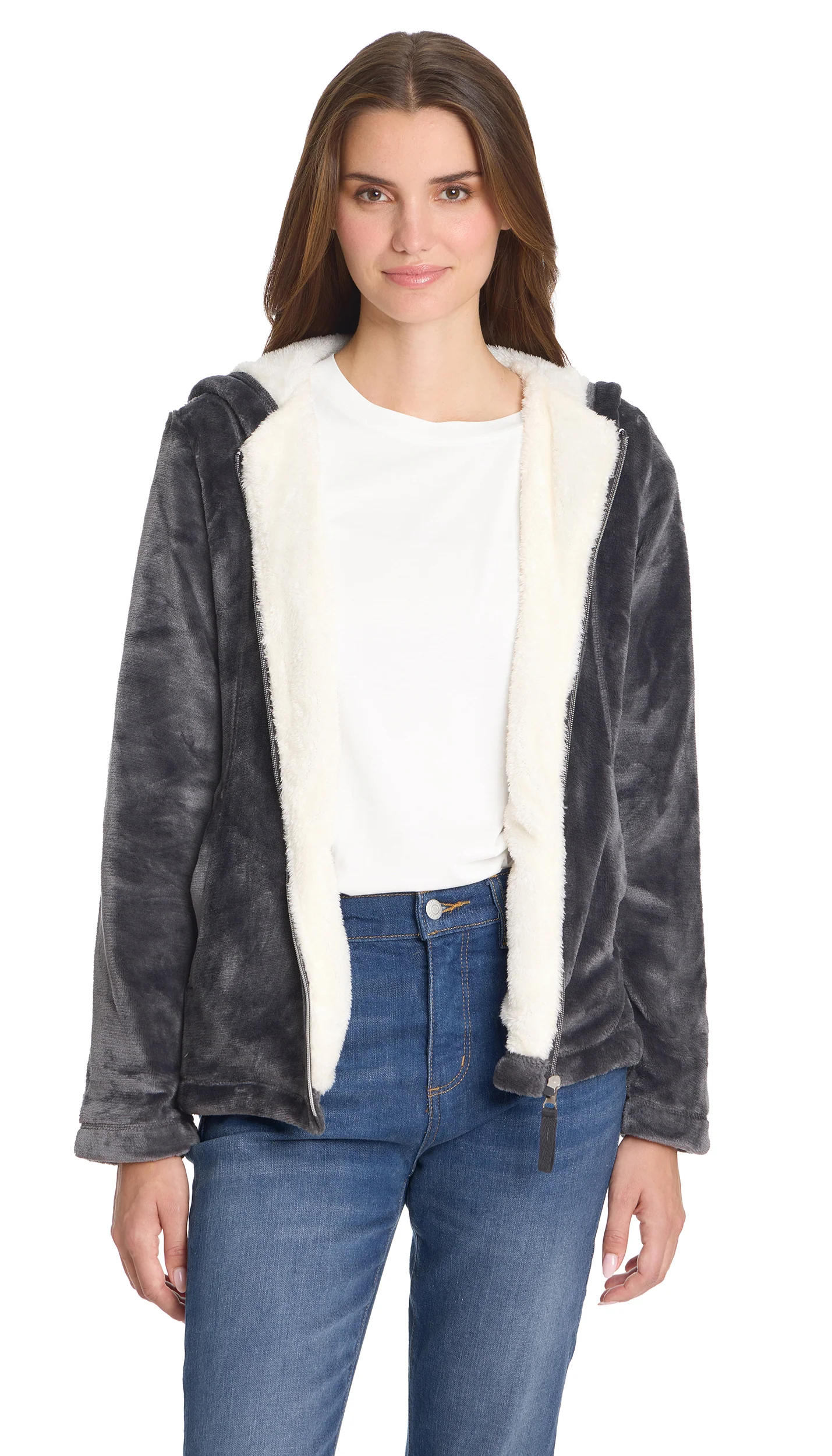 HOODED ZIP UP FLEECE JACKET - Image 23