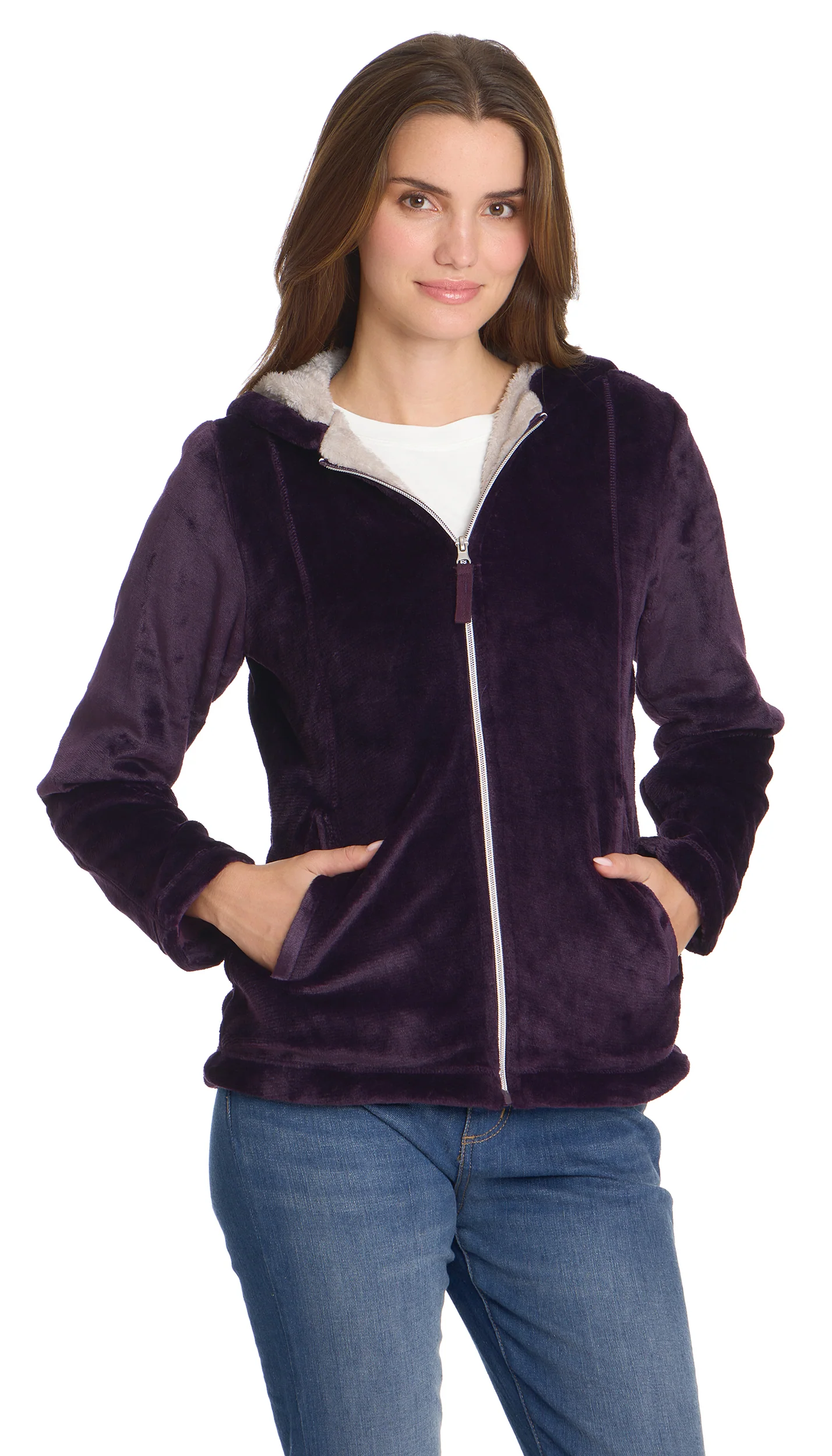 HOODED ZIP UP FLEECE JACKET - Image 7
