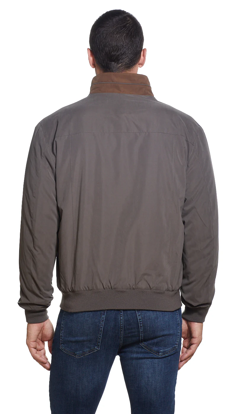 MICROFIBER FLEECE LINED BOMBER JACKET - Image 11