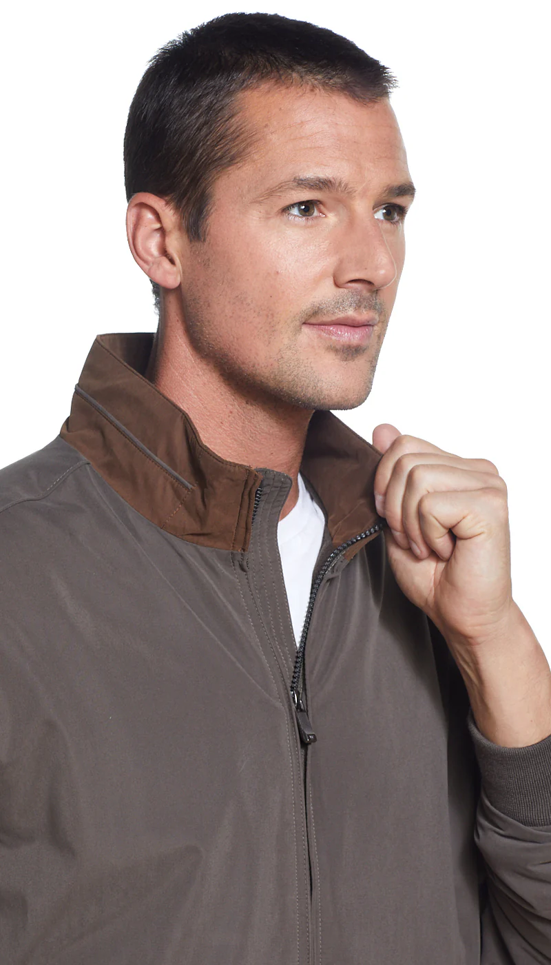 MICROFIBER FLEECE LINED BOMBER JACKET - Image 12