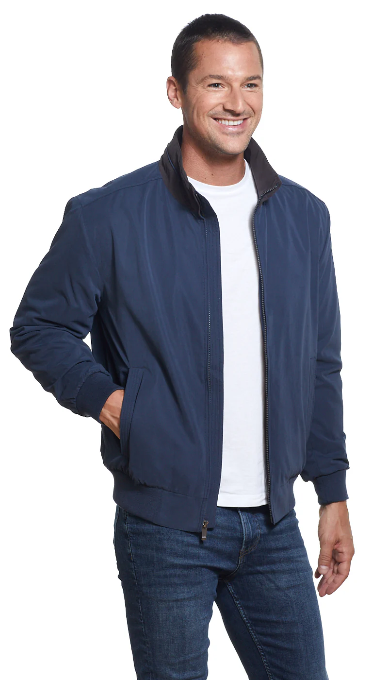 MICROFIBER FLEECE LINED BOMBER JACKET - Image 16